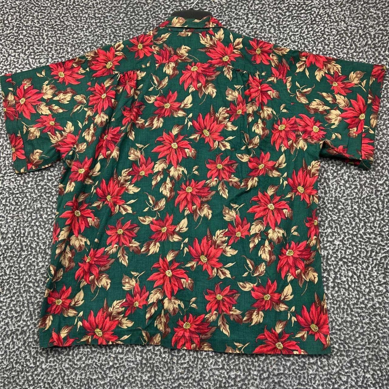 Other Tropical Shirt XL Hawaiian Floral Button Up Cotton Collared Size US XL / EU 56 / 4 - 2 Thumbnail