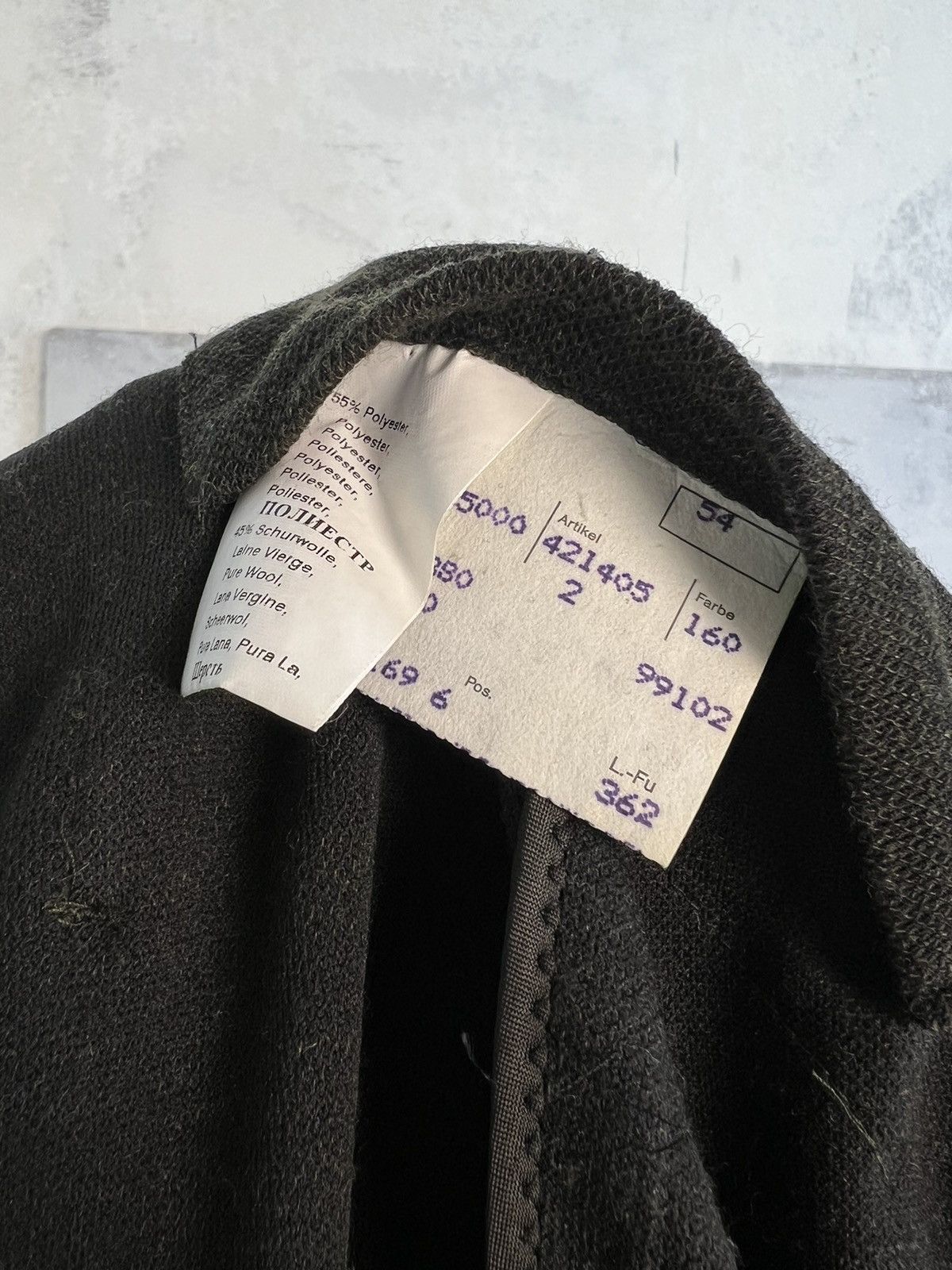 BENVENUTO. Benvenuto Blazer Jacket Size 54 XL Size US L / EU 52-54 / 3 - 7 Thumbnail