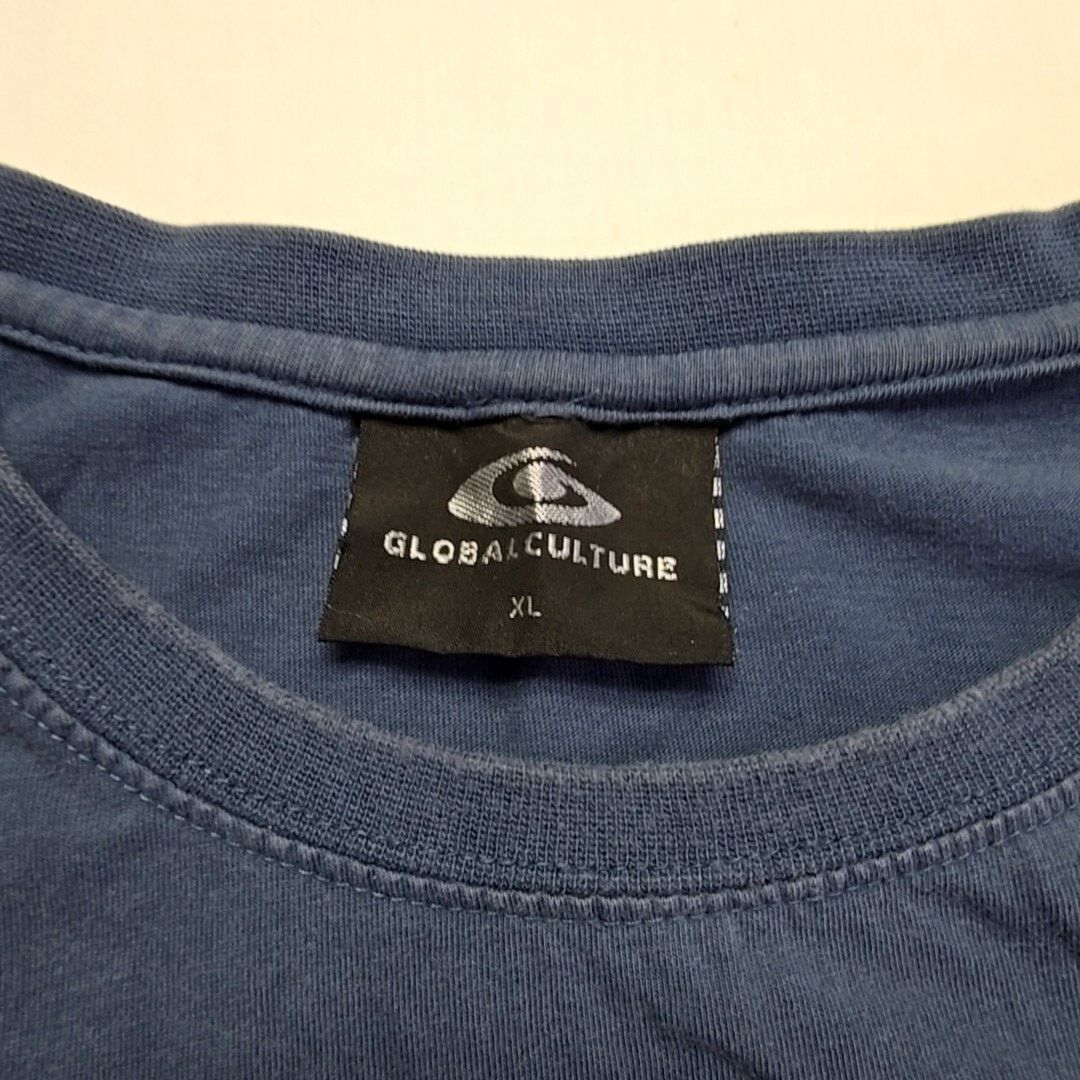 Vintage Vintage Global Culture Game On Kiwi Rugby Blue Graphic Shirt Size US XL / EU 56 / 4 - 6 Thumbnail
