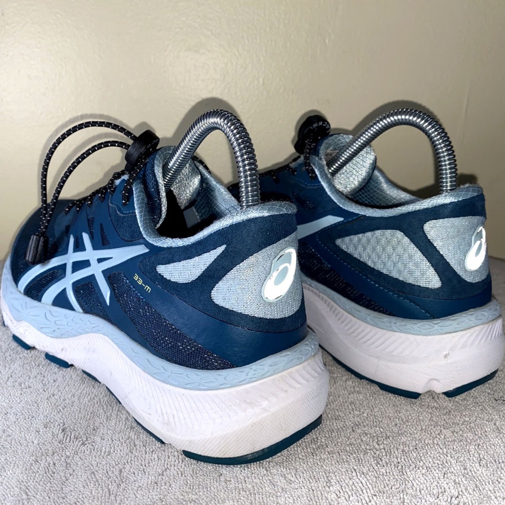 Asics ASICS Women’s 33-M Blue Sneaker size 8, Athletic, UK/US 8, Women's Shoes Size US 8 / IT 38 - 4 Thumbnail
