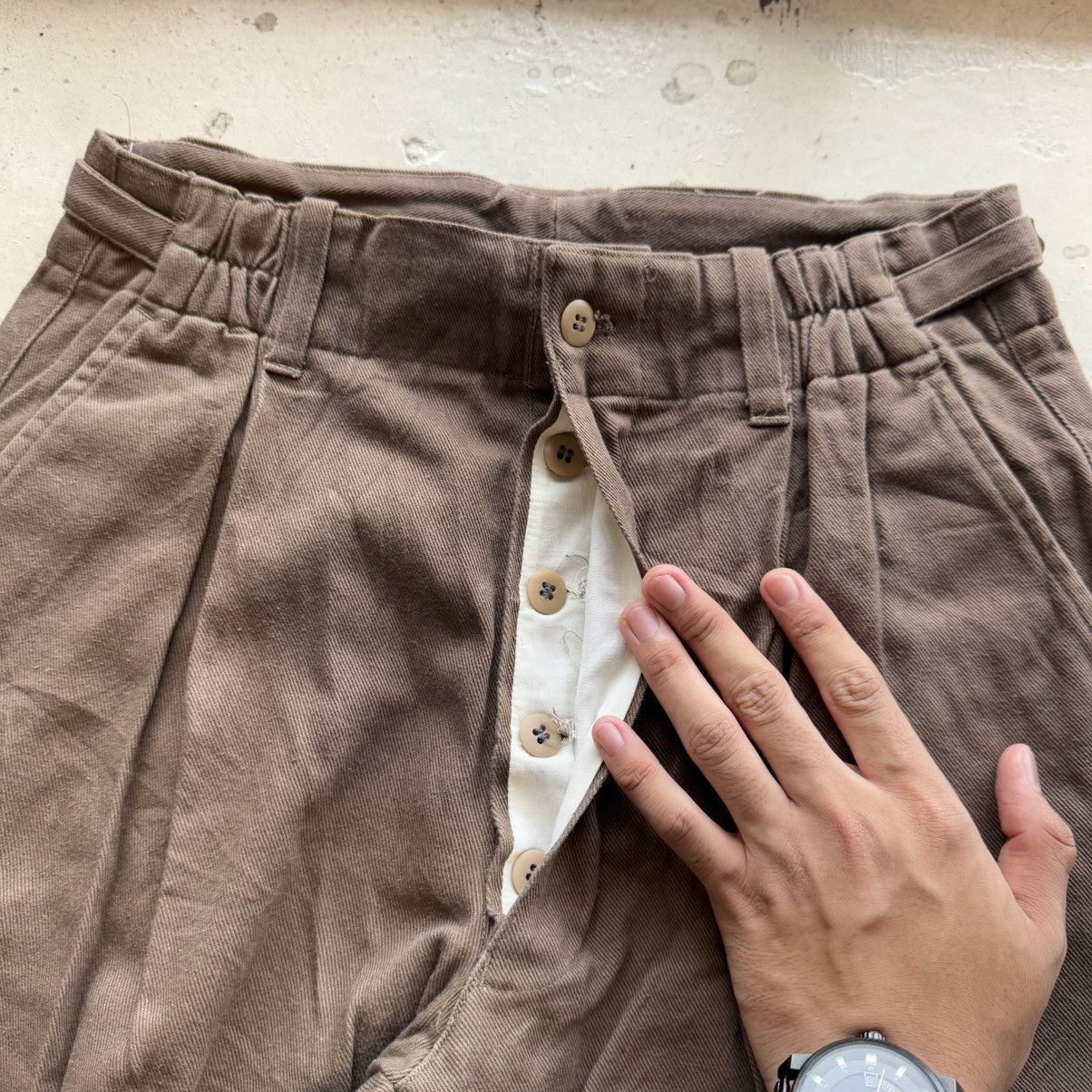 Isamu Katayama Backlash Isamu men balloon wide cropped pants Size US 27 - 4 Thumbnail