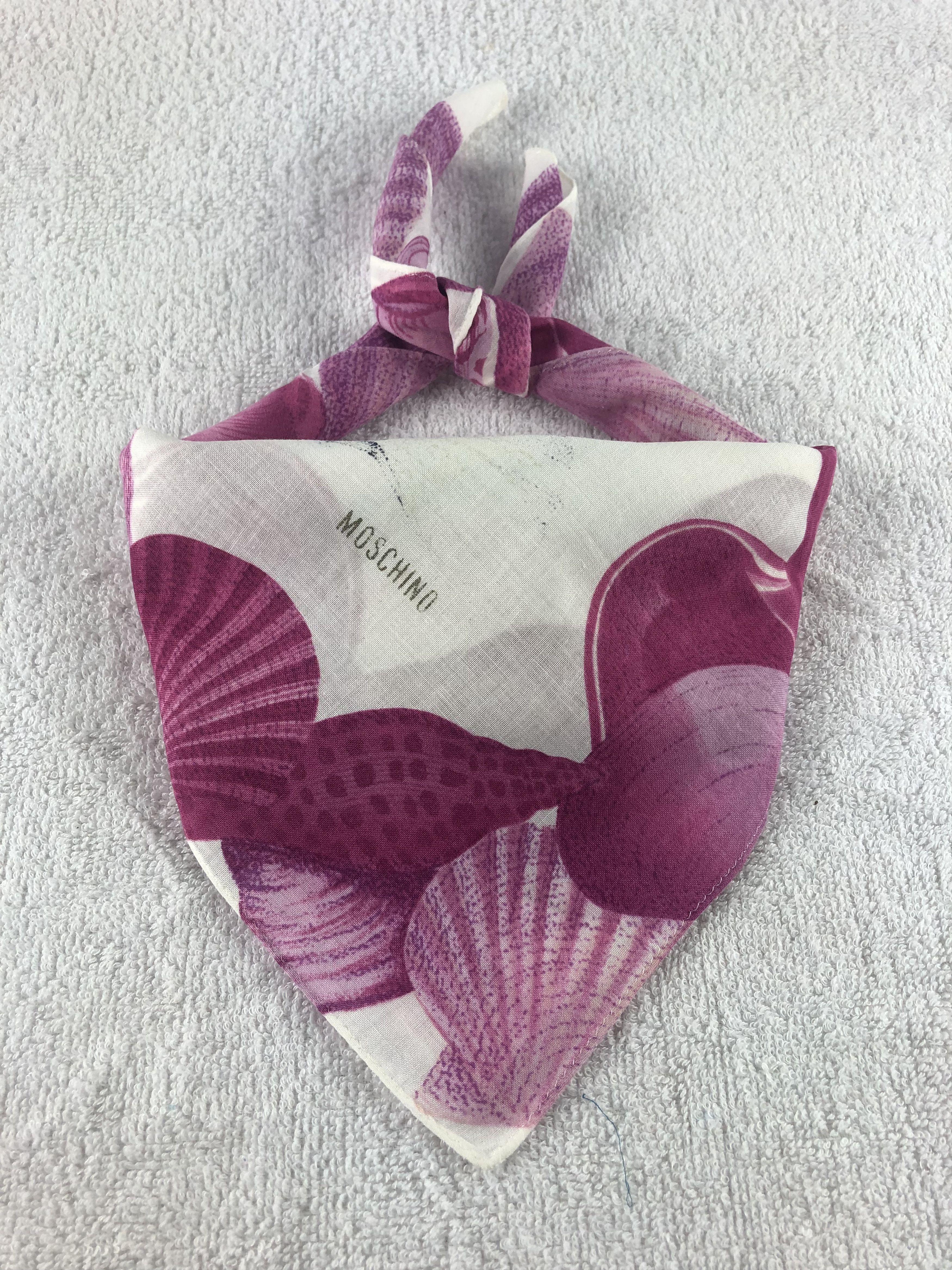 Moschino Moschino Handkerchief / Bandana / Neckerchief Size ONE SIZE - 2 Thumbnail