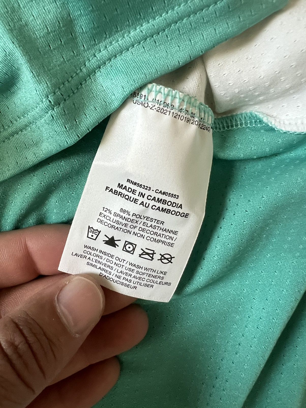 Nike Nike Court Dri Fit Advantage Printed Shirt Teal Size US M / EU 48-50 / 2 - 4 Thumbnail