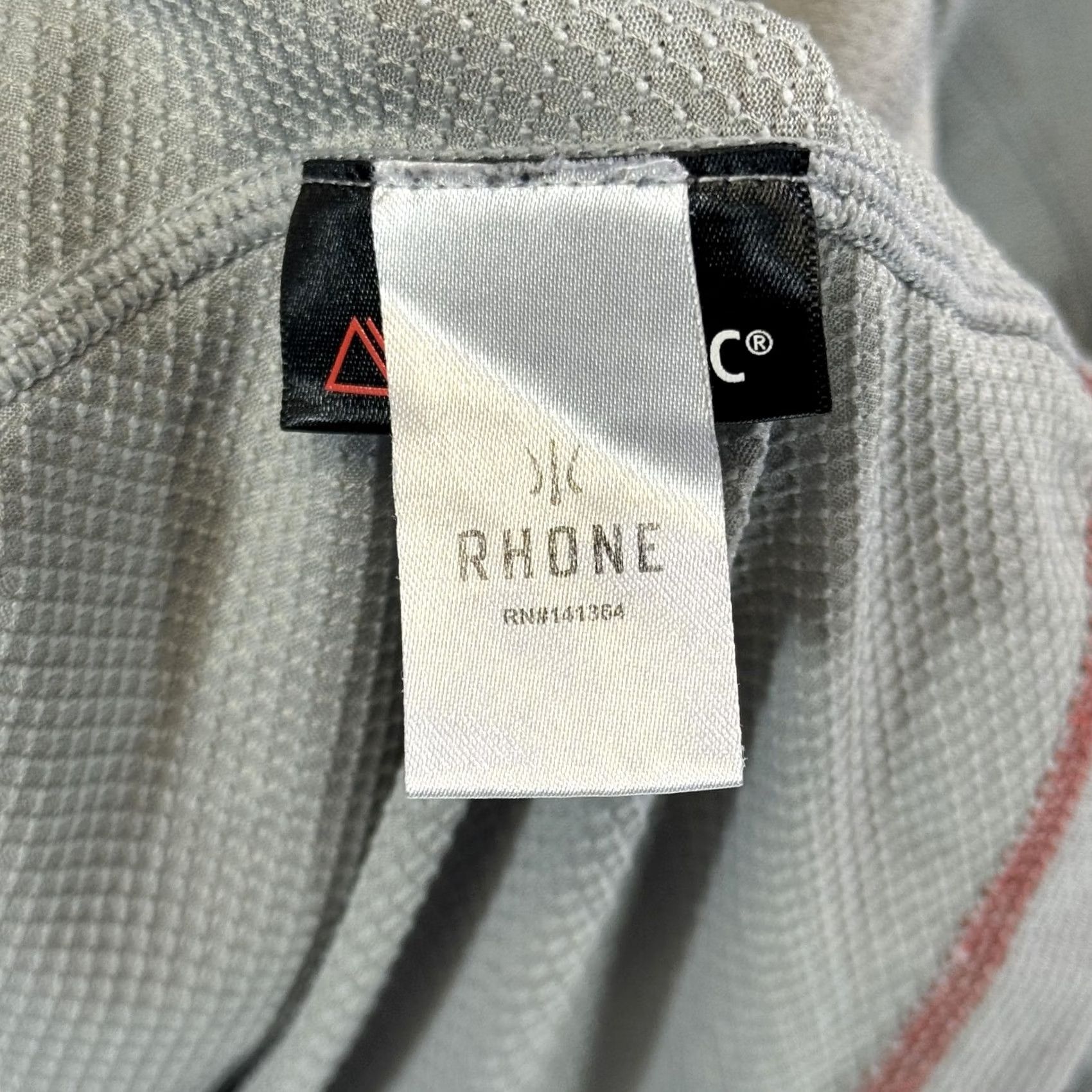 Rhone Rhone Pullover Mens Large Gray Polartec 1/2 Zip Long Sleeve Sweater Athletic Size US M / EU 48-50 / 2 - 6 Thumbnail