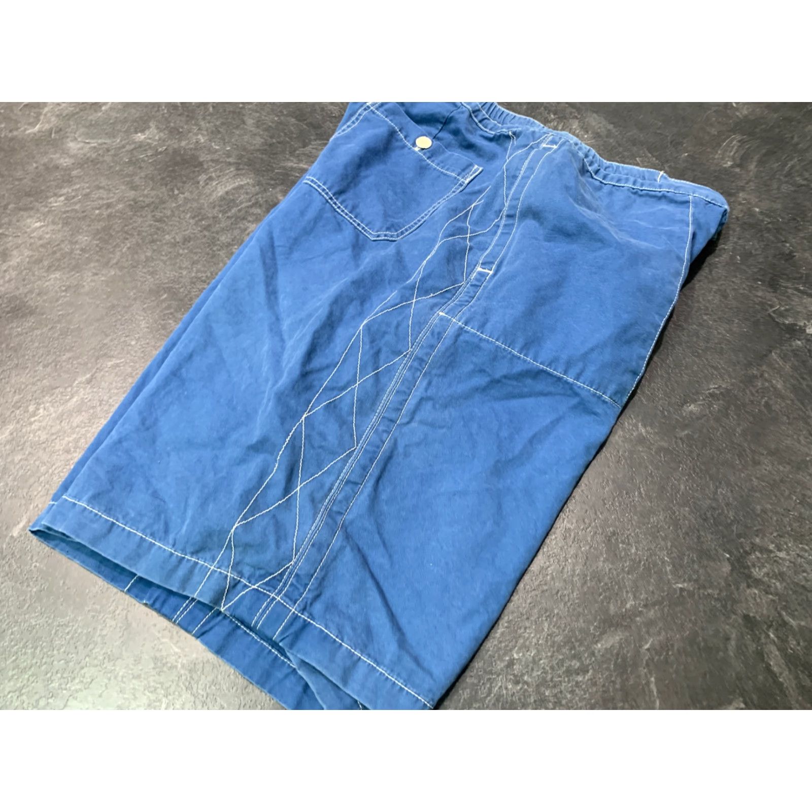 Polo Ralph Lauren VINTAGE Polo Ralph Lauren RL 67 Beach Shorts XL Blue Cargo Mens Size US XL / EU 56 / 4 - 7 Thumbnail