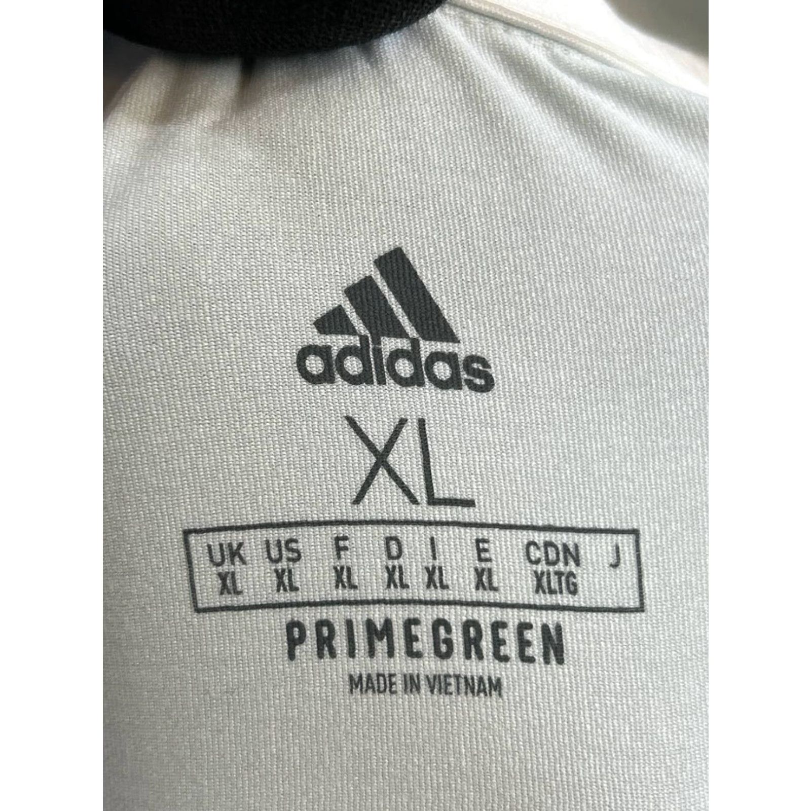 Adidas Adidas Sweater Womens XL Green White Golf Quarter Zip Logo Pullover Woman XL Green Logo Winter Spring Fall Vintage: No Size XL / US 12-14 / IT 48-50 - 4 Thumbnail