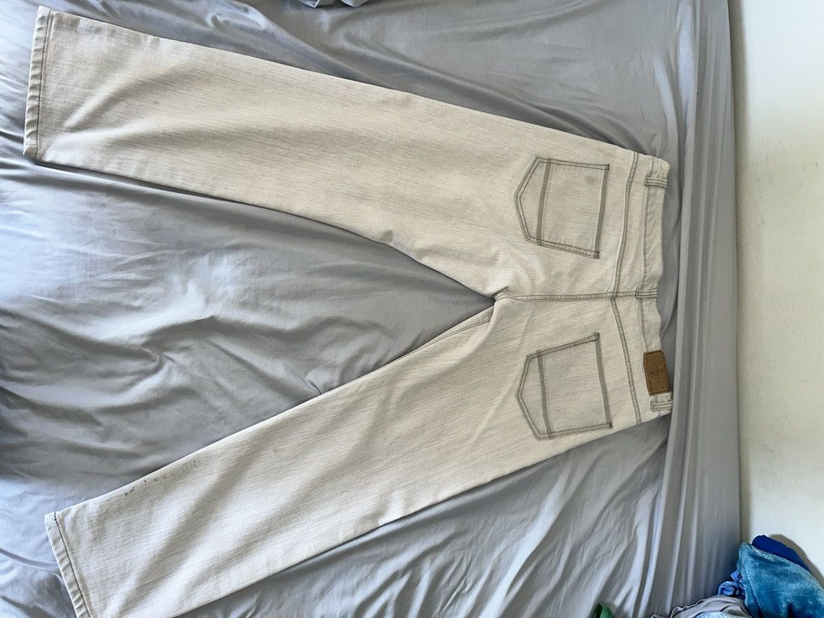 Company 81 × Levi's × Vintage White Straight Leg Jeans Size US 34 / EU 50 - 3 Thumbnail