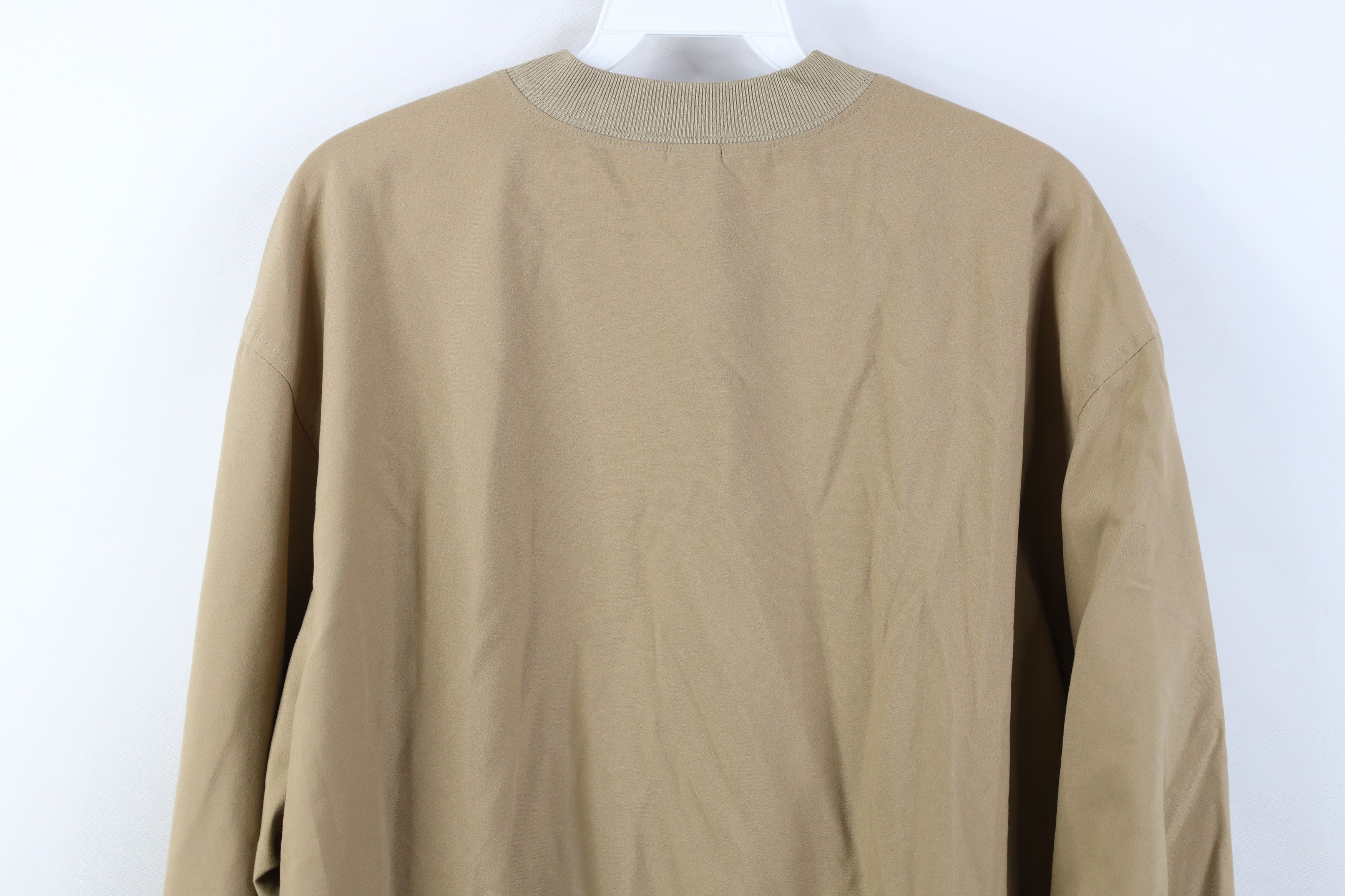L.L. Bean Vintage 90s LL Bean V-Neck Pullover Windbreaker Jacket Beige Size US L / EU 52-54 / 3 - 12 Thumbnail