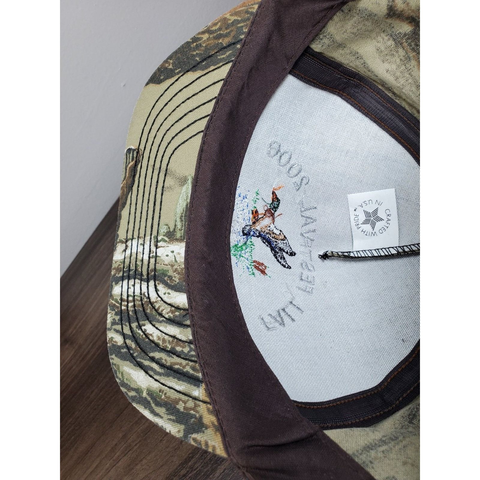 Realtree × Vintage Fall Festival 2000 Hat Camo Snapback Cap Duck Nature Scene Size ONE SIZE - 12 Thumbnail