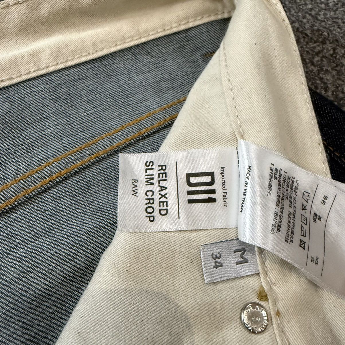 14th Addiction 🔥🇯🇵 Japanese Raw Denim Plac Relaxed Slim Crop Archive Y2K Size US 34 / EU 50 - 14 Thumbnail