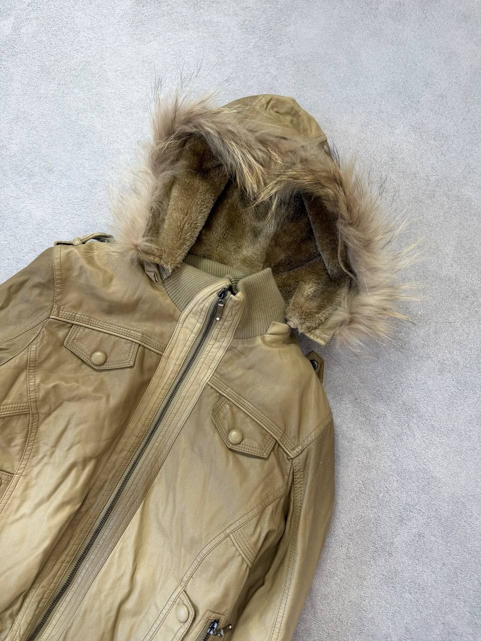 Japanese Brand Avant-Garde Hysteric Glamour Style Archive Fur Jacket Size US S / EU 44-46 / 1 - 11 Thumbnail