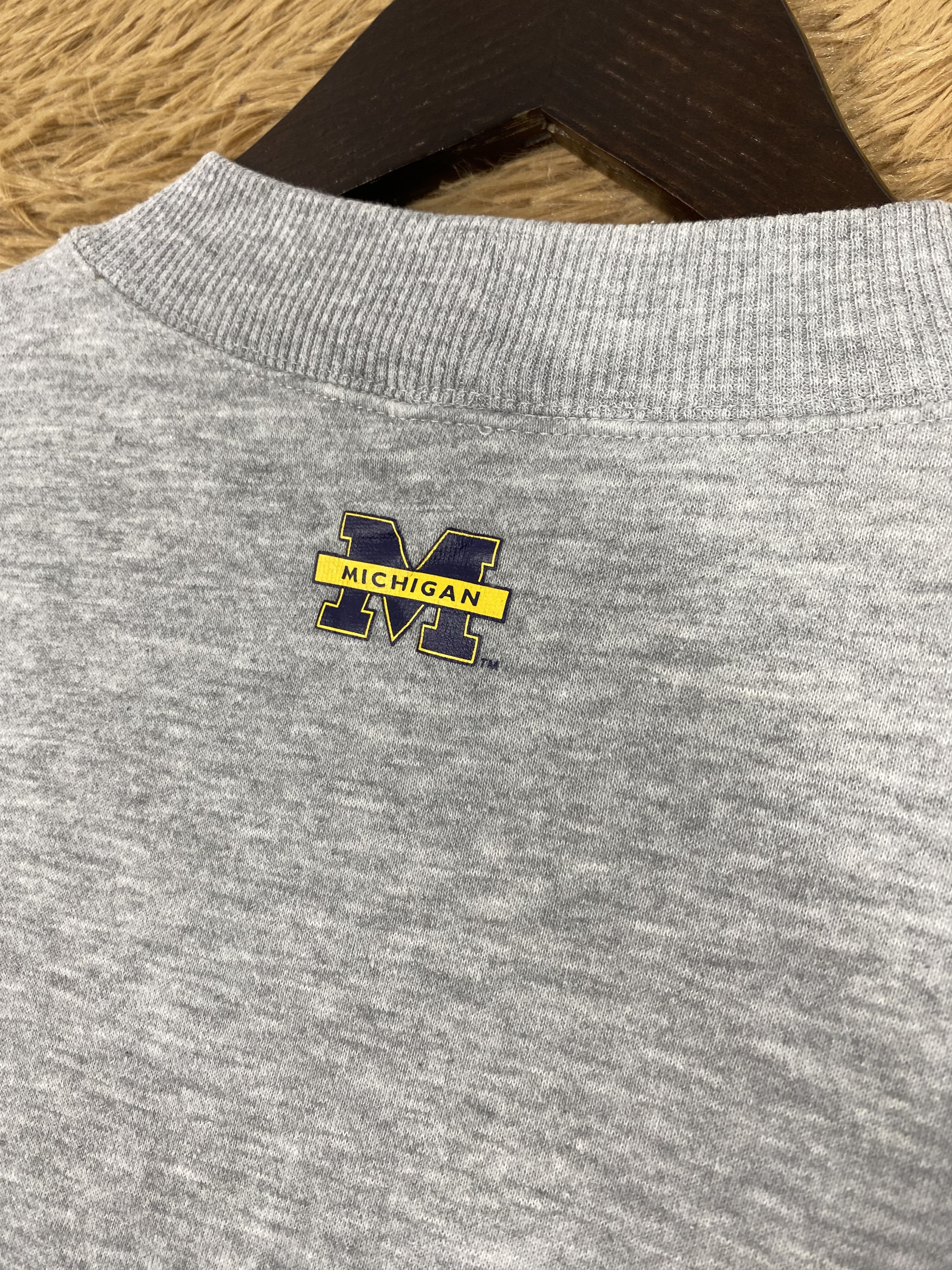 GU Vintage University Of Michigan Sweatshirt PS0032 Size US S / EU 44-46 / 1 - 6 Thumbnail