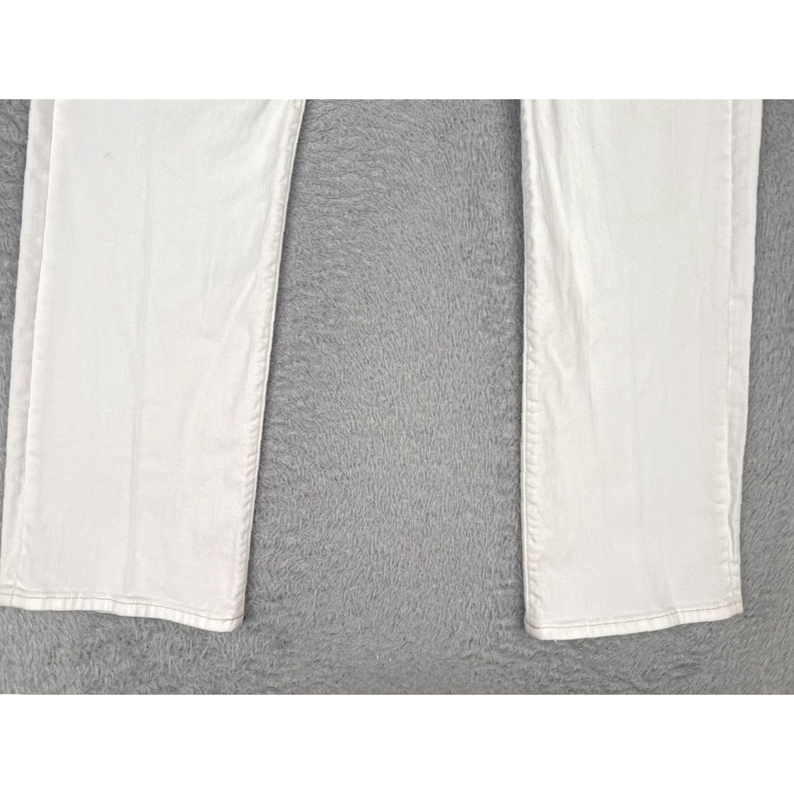Gap Gap Jeans Womens 8A White Curvy Straight Stretch Denim Casual Mid Rise 28x29 Size 30" / US 8 / IT 44 - 2 Thumbnail