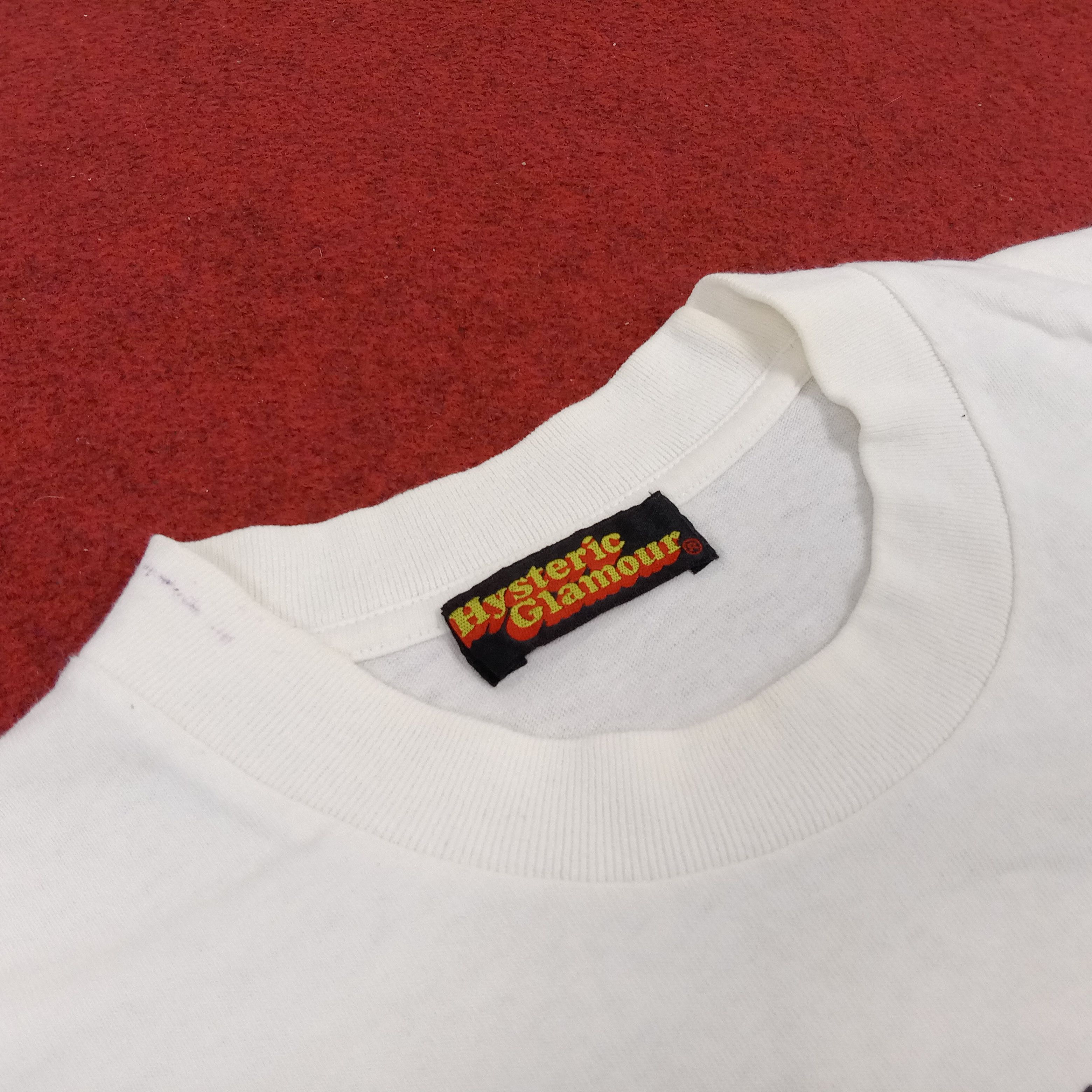 Hysteric Glamour × Japanese Brand × Vintage Hysteric Glamour Kinky Jeans Skull Design Custom Tshirt Size US S / EU 44-46 / 1 - 5 Thumbnail