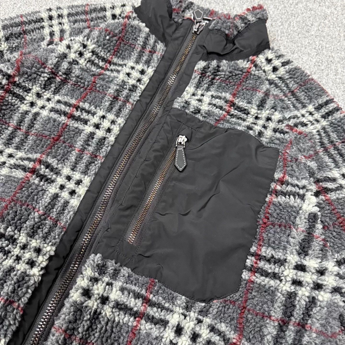 Burberry Burberry Check Fleece Jacket S 99 New Size US S / EU 44-46 / 1 - 3 Thumbnail