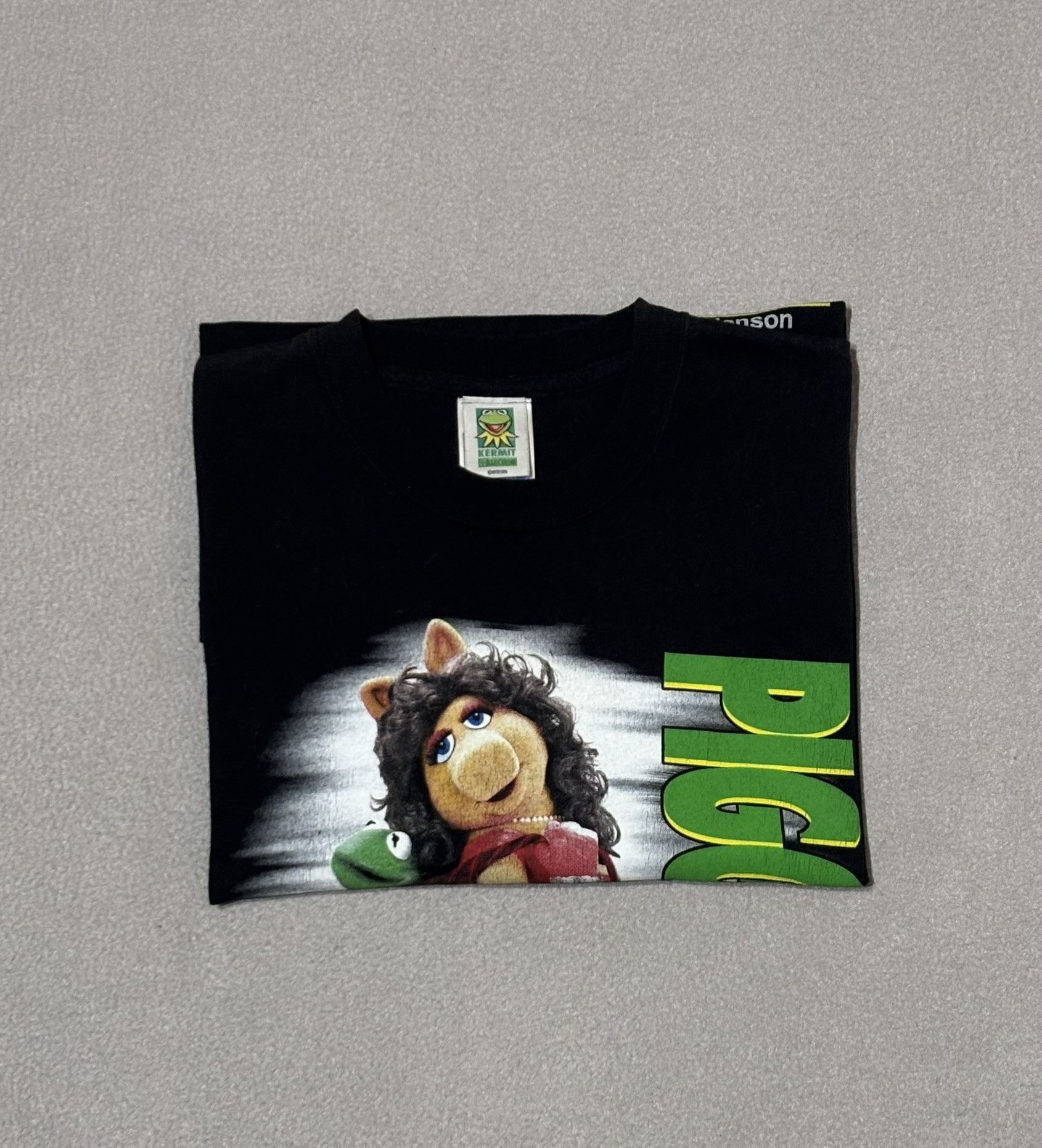 Fruit Of The Loom Piggy Woman Kermit Collection 1994 Screen Stars vintage Size US XL / EU 56 / 4 - 17 Thumbnail