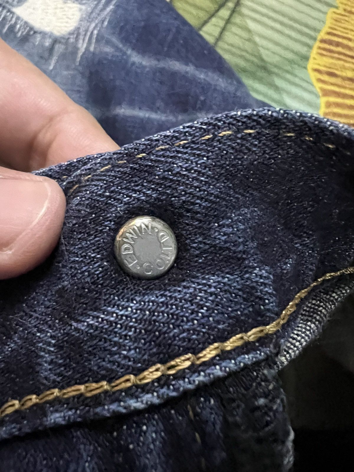 Edwin × If Six Was Nine VINTAGE EDWIN WHITE TAG DISTRESSED JEANS VERY RARE Size US 34 / EU 50 - 8 Thumbnail