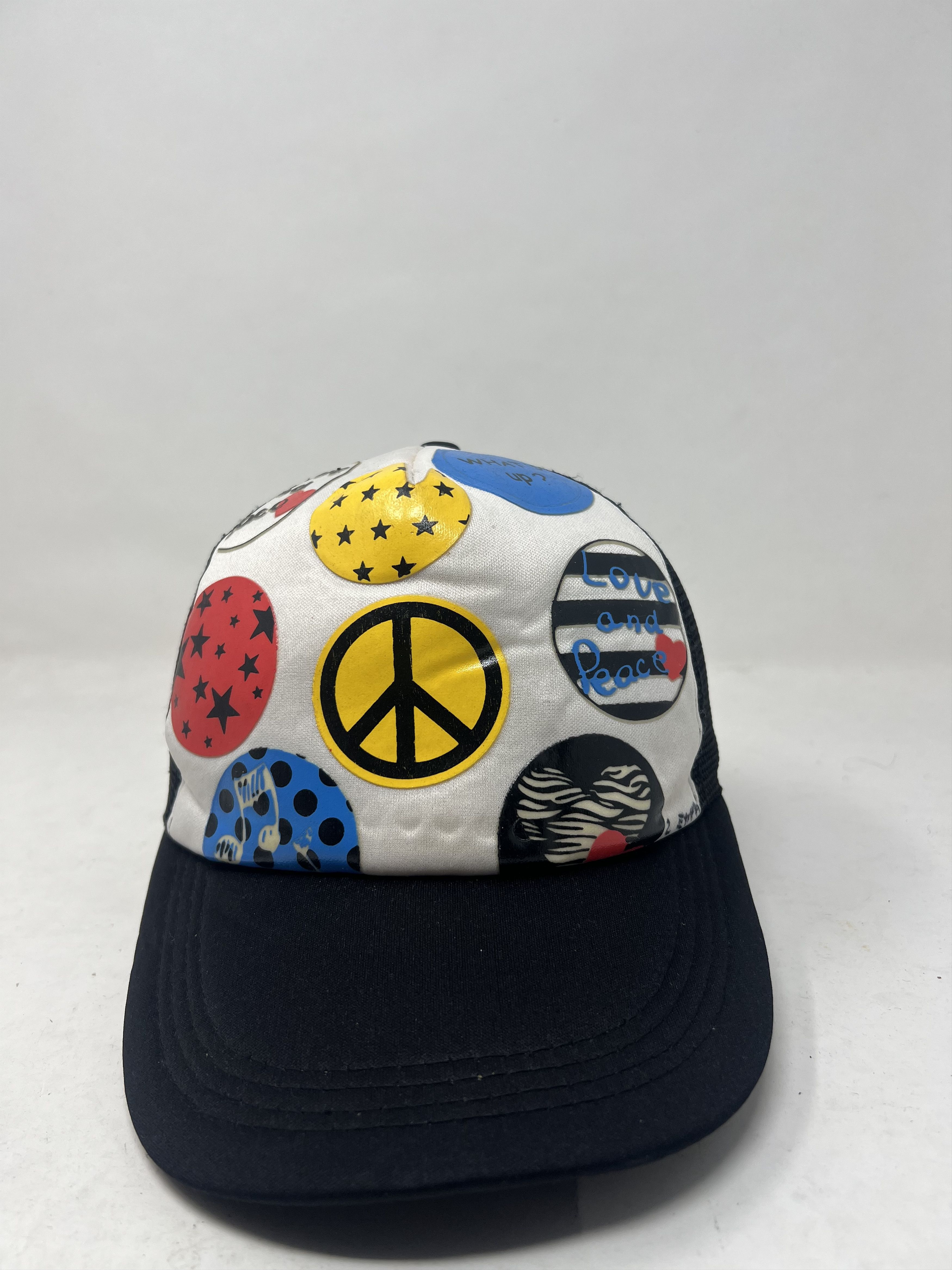 Hat Club Love and Peace Trucker Hat Size ONE SIZE - 5 Thumbnail