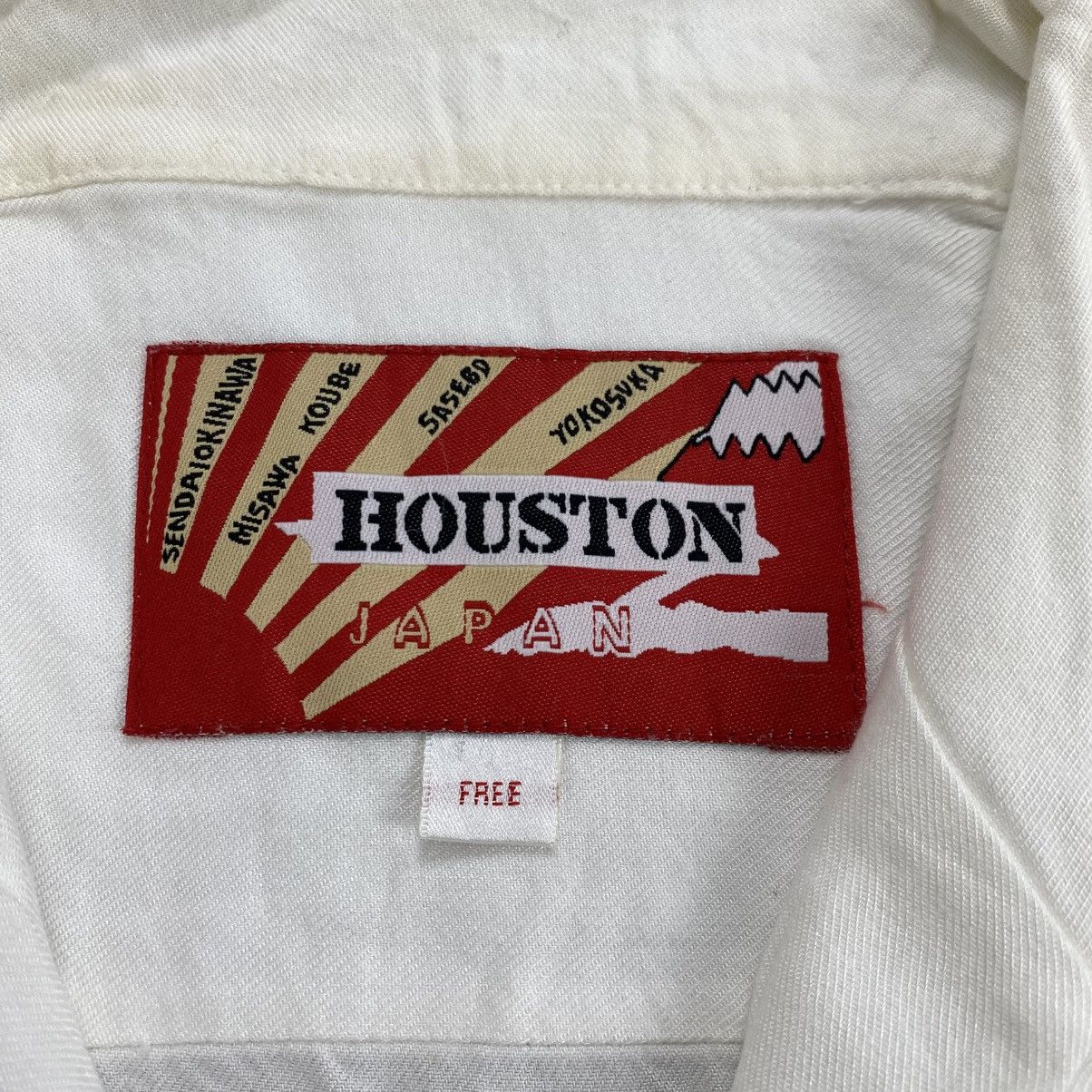 Japanese Brand Vintage Houston Japan Map Toyo Enterprise Bowling Shirt Size US S / EU 44-46 / 1 - 6 Thumbnail