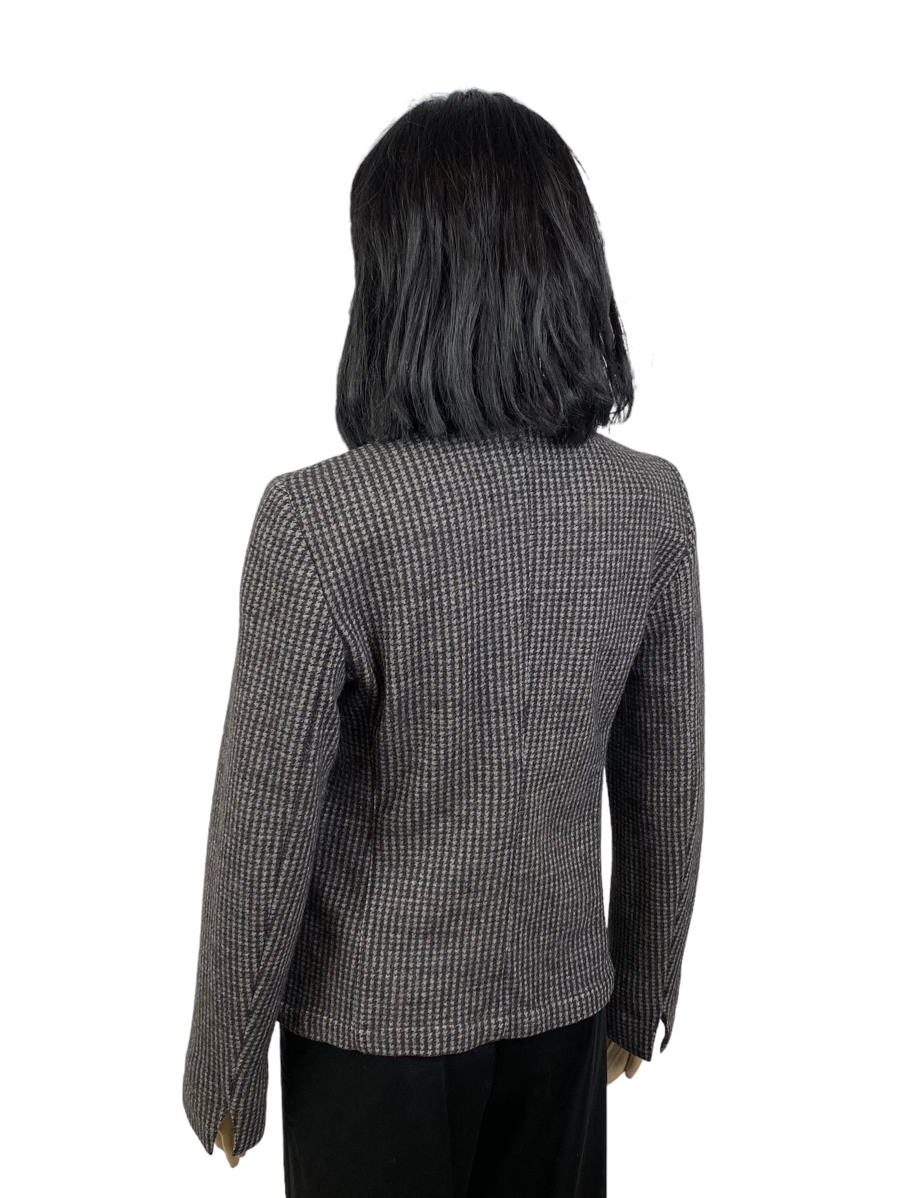 Weekend Max Mara Weekend Max Mara Wool Hahnentritt Blazer Jacket size US 6 Size M / US 6-8 / IT 42-44 - 5 Thumbnail