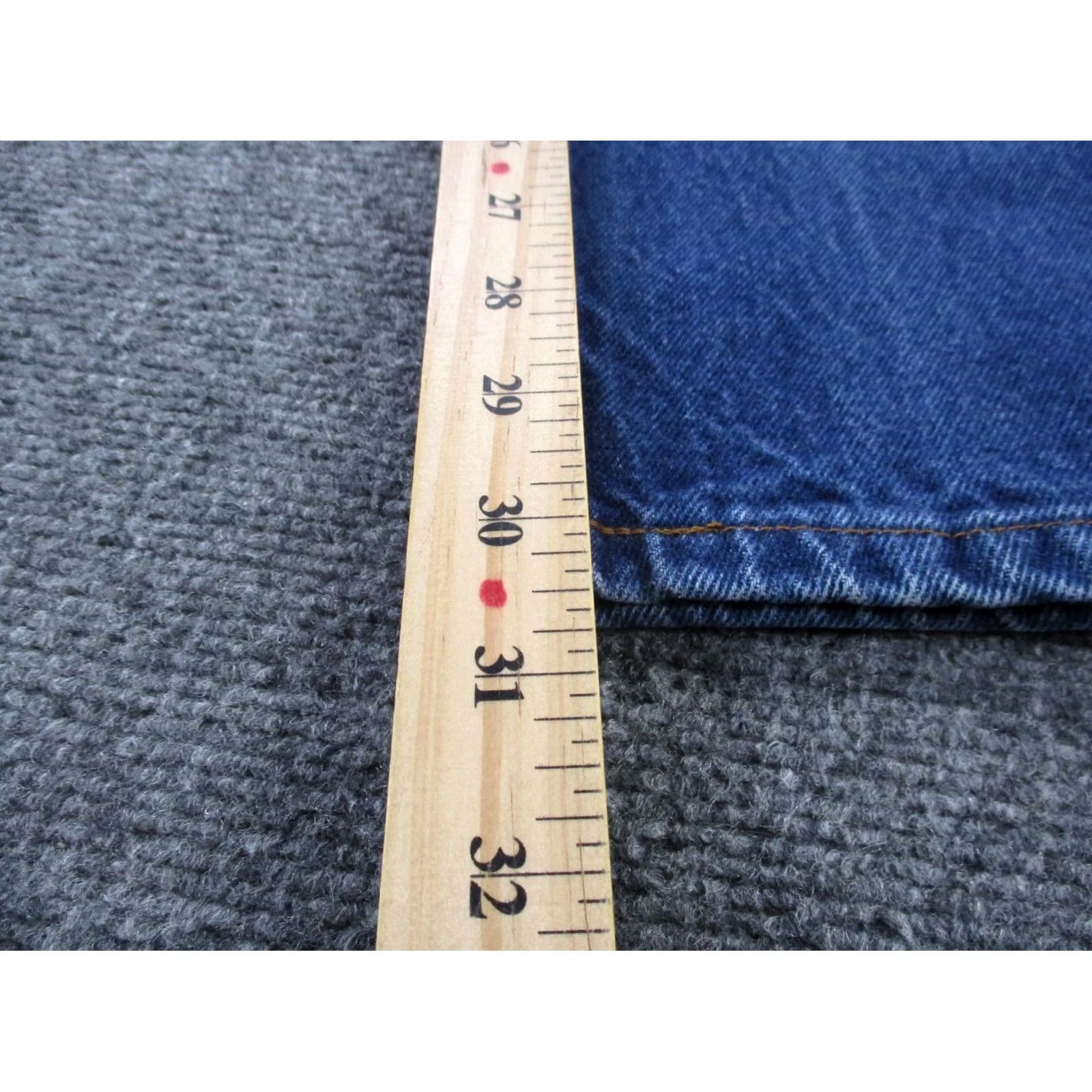 Levi's VINTAGE Levi's Jeans Womens 9 Denim Blue High Rise Slim White Tab USA Made 80s Jeans Women Regular 30in Inseam Blue Size 42" / US 20 - 4 Thumbnail