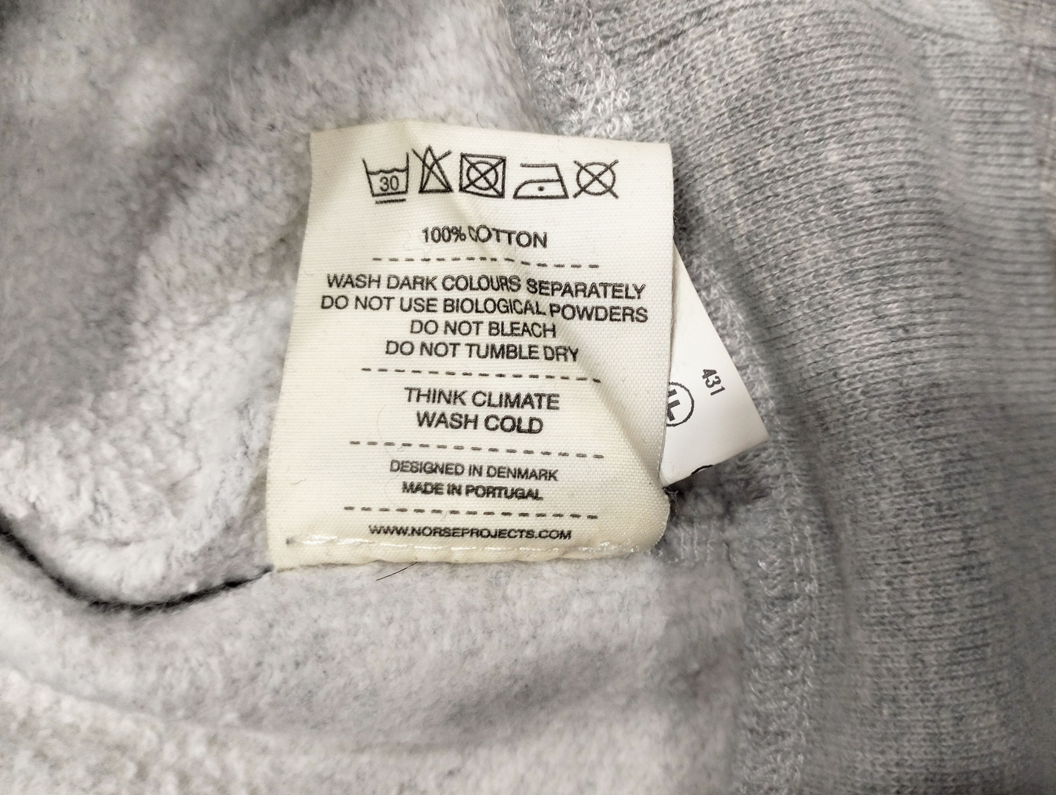 Designer × Norse Projects Norse Projects Sweatshirt Size US M / EU 48-50 / 2 - 9 Thumbnail
