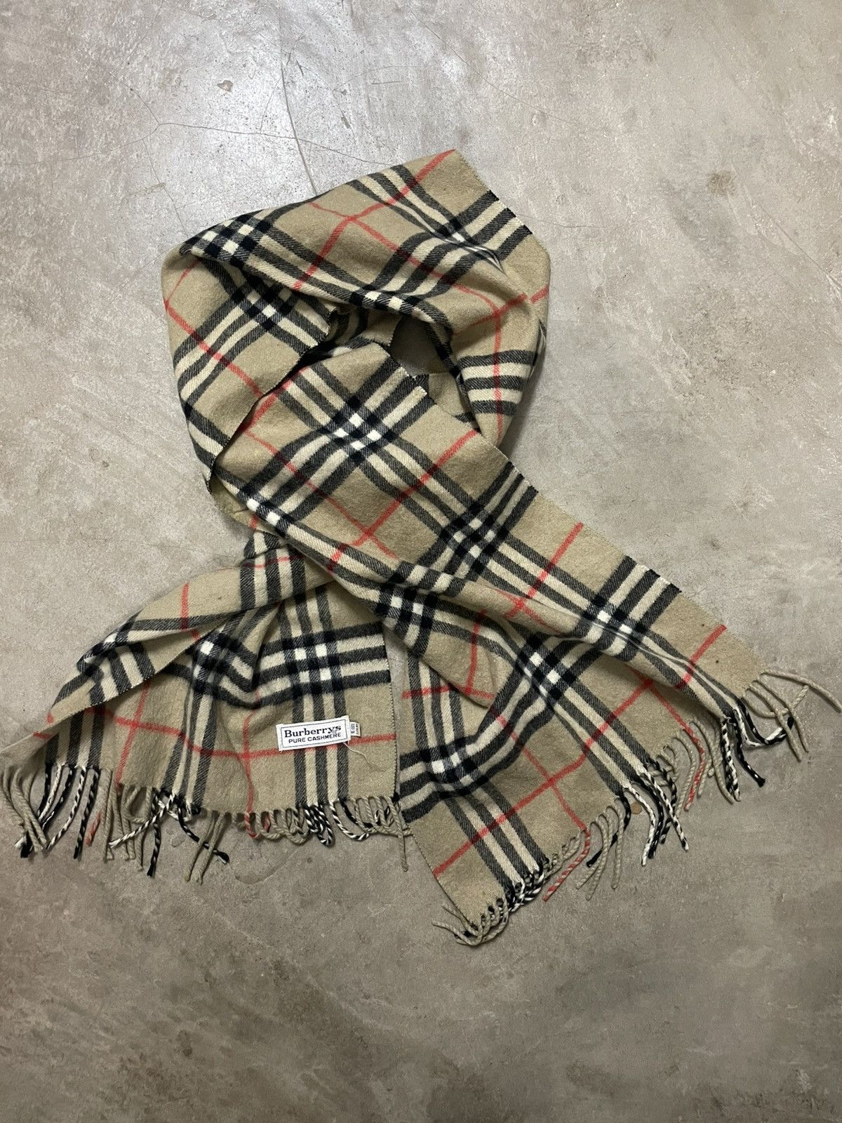 Burberry Burberry Pure Cashmere Scarf 🧣 Size ONE SIZE - 2 Thumbnail