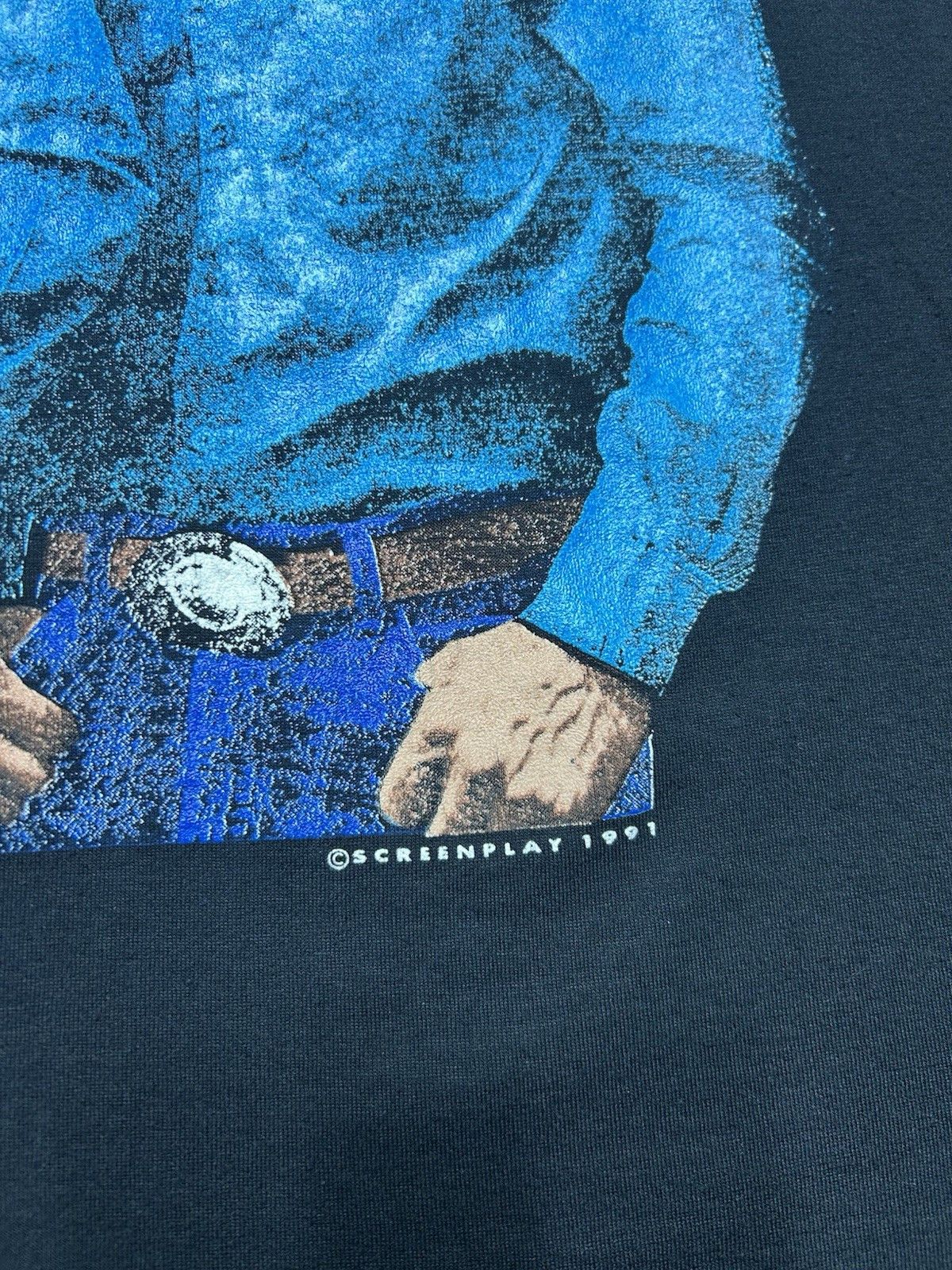 Vintage Vtg 90s t shirt the Taylor brothers country screen stars XL Size US XL / EU 56 / 4 - 3 Thumbnail