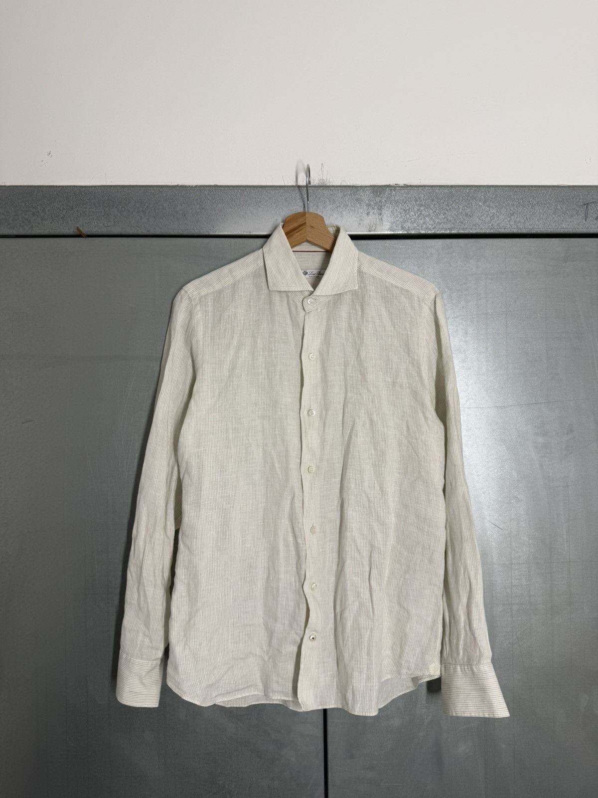 Loro Piana Loro Piana Lino Shirt Size S / US 4 / IT 40 - 1 Thumbnail
