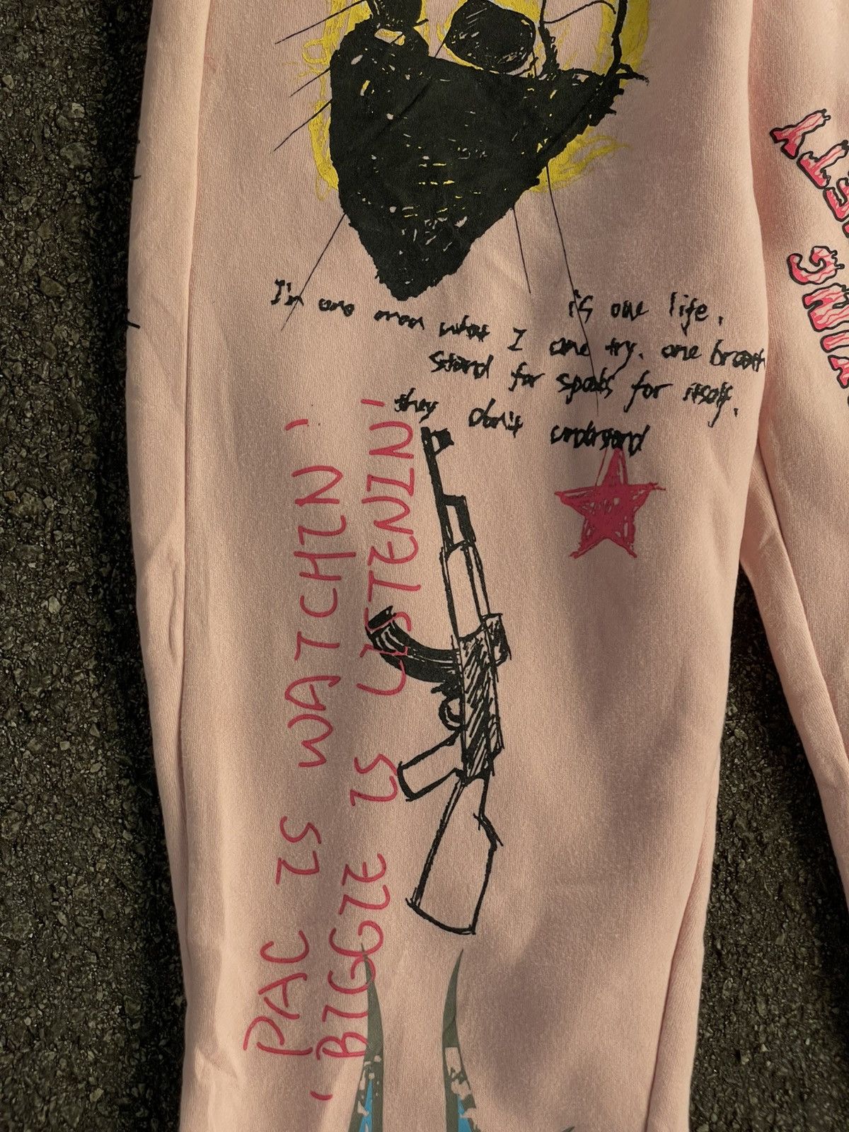 Seditionaries Flying Ninety Flame Pant Pink Size US 32 / EU 48 - 3 Thumbnail
