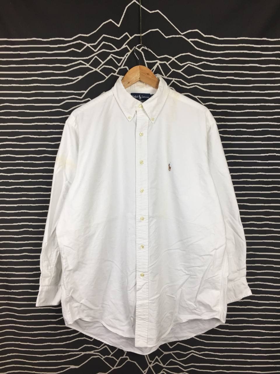 Ralph Lauren Vtg 90s Ralph Lauren Yarmouth Button Down Oxford Shirt Size US XXL / EU 58 / 5 - 1 Thumbnail