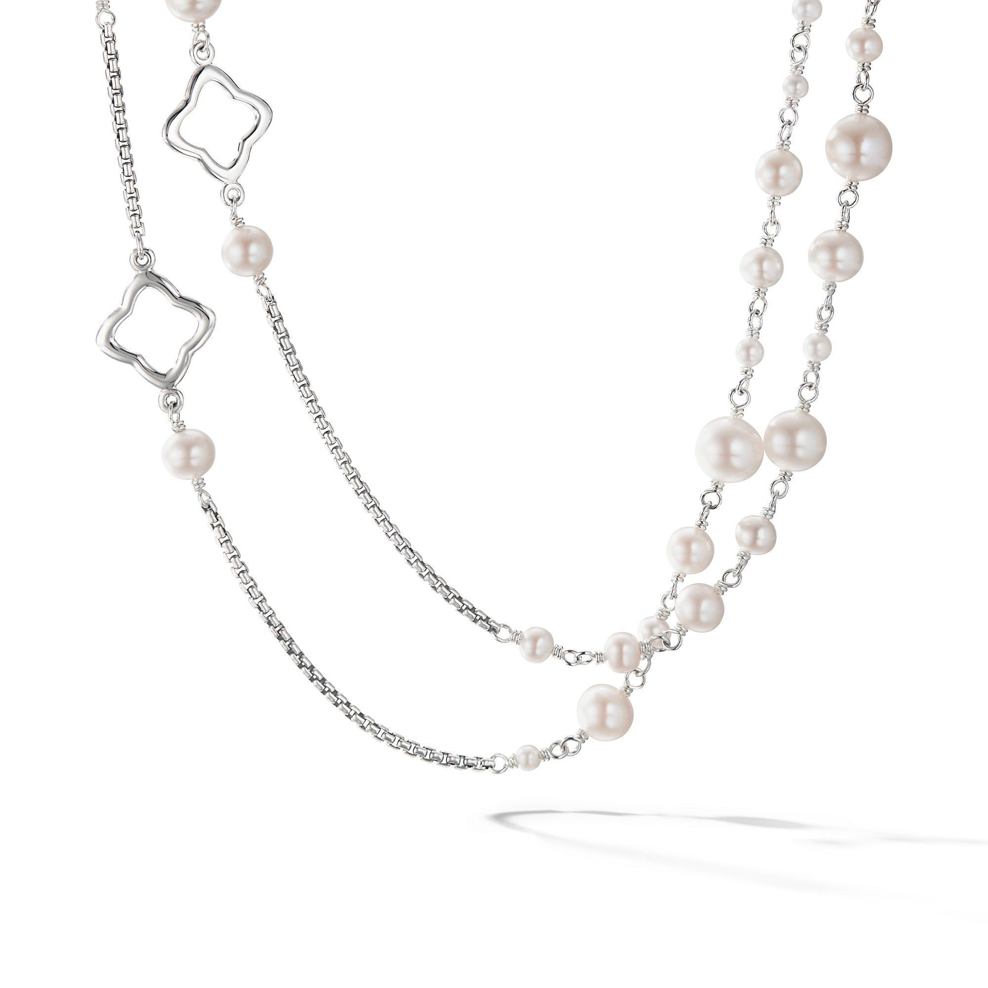 David Yurman o1w1db10526 N09410 Size:6/ Chain Necklace in Silver Size ONE SIZE - 1 Thumbnail