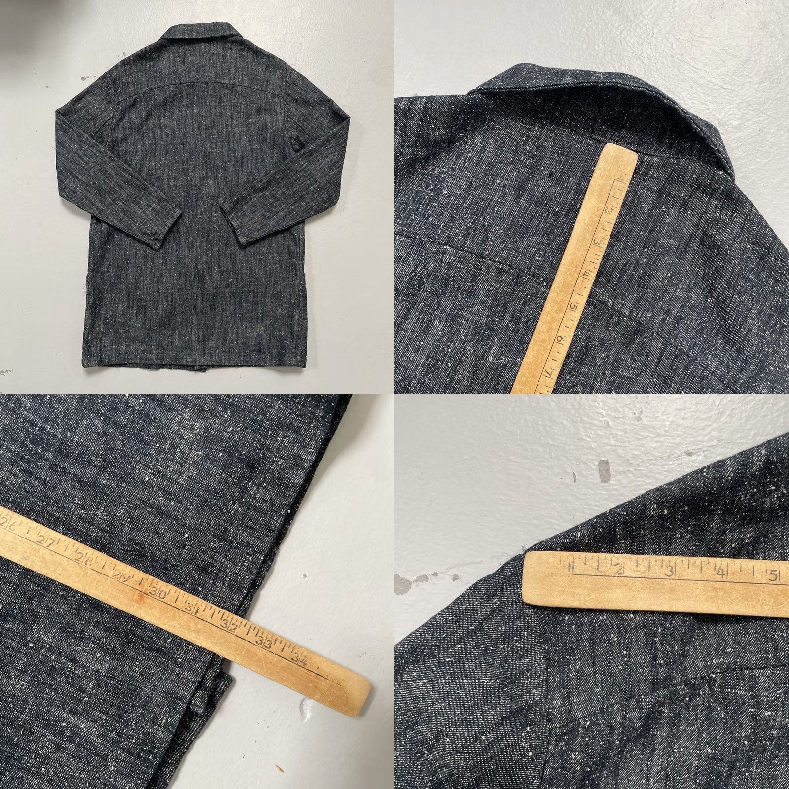 Vintage Zed Seattle By Ty Ziskis Cotton Silk Chore Shirt-Jacket Made In USA Size 2 (M) Blue Unisex Adults Workwear 2 Vintage USA Heritage 90s Mens Womens Size US XS / EU 42 / 0 - 8 Thumbnail