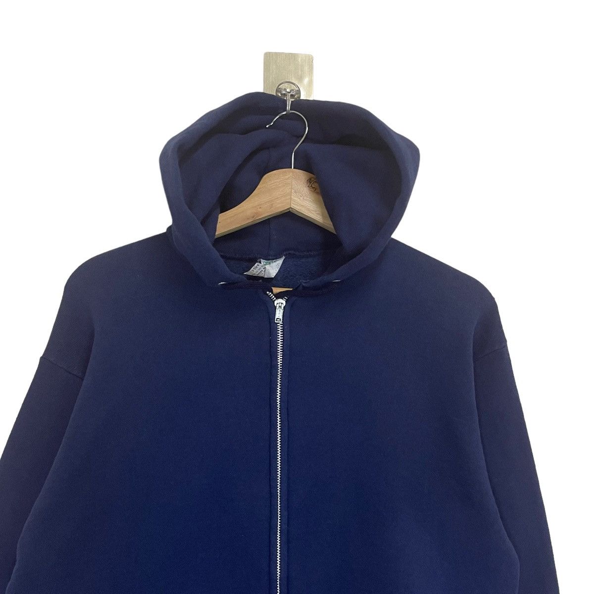 Japanese Brand Vintage 90s Discus Athletic Plain Zipper Hoodie Size US M / EU 48-50 / 2 - 4 Thumbnail