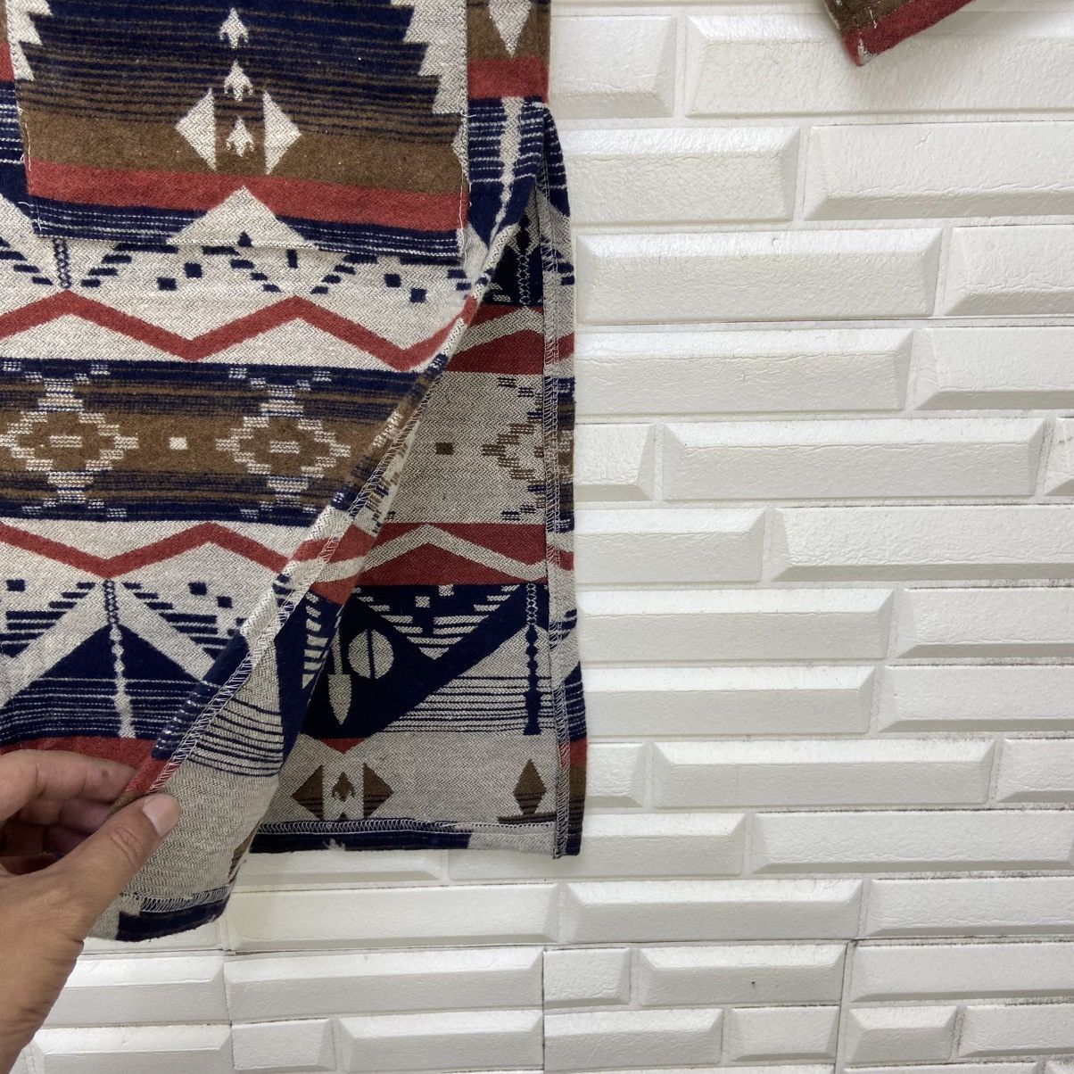 Japanese Brand Japanese Brand Native Fleece Buttonless Long Cardigan Size M / US 6-8 / IT 42-44 - 10 Thumbnail
