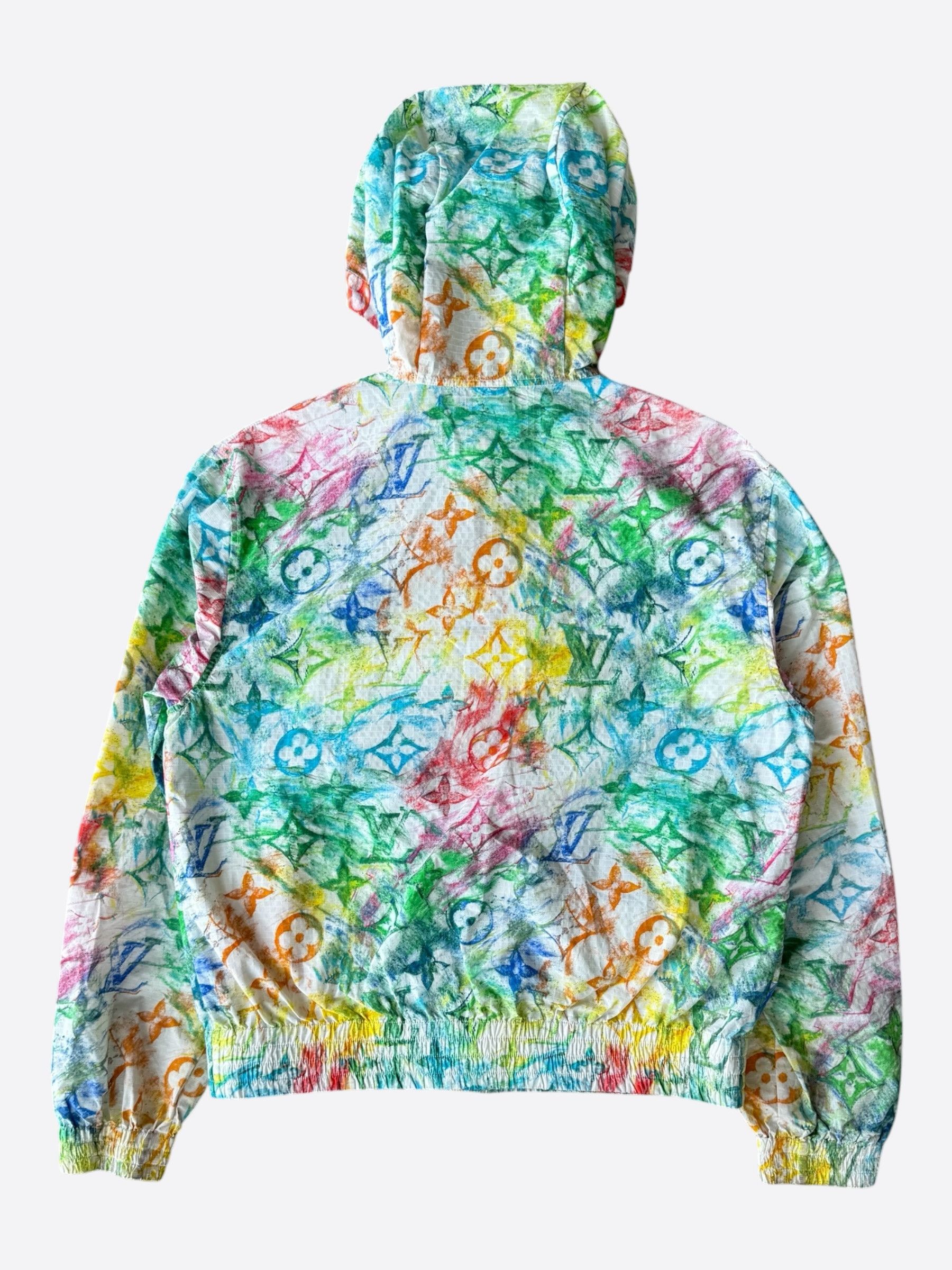 Louis Vuitton Louis Vuitton Multicolor Pastel Monogram Windbreaker Size US L / EU 52-54 / 3 - 2 Thumbnail