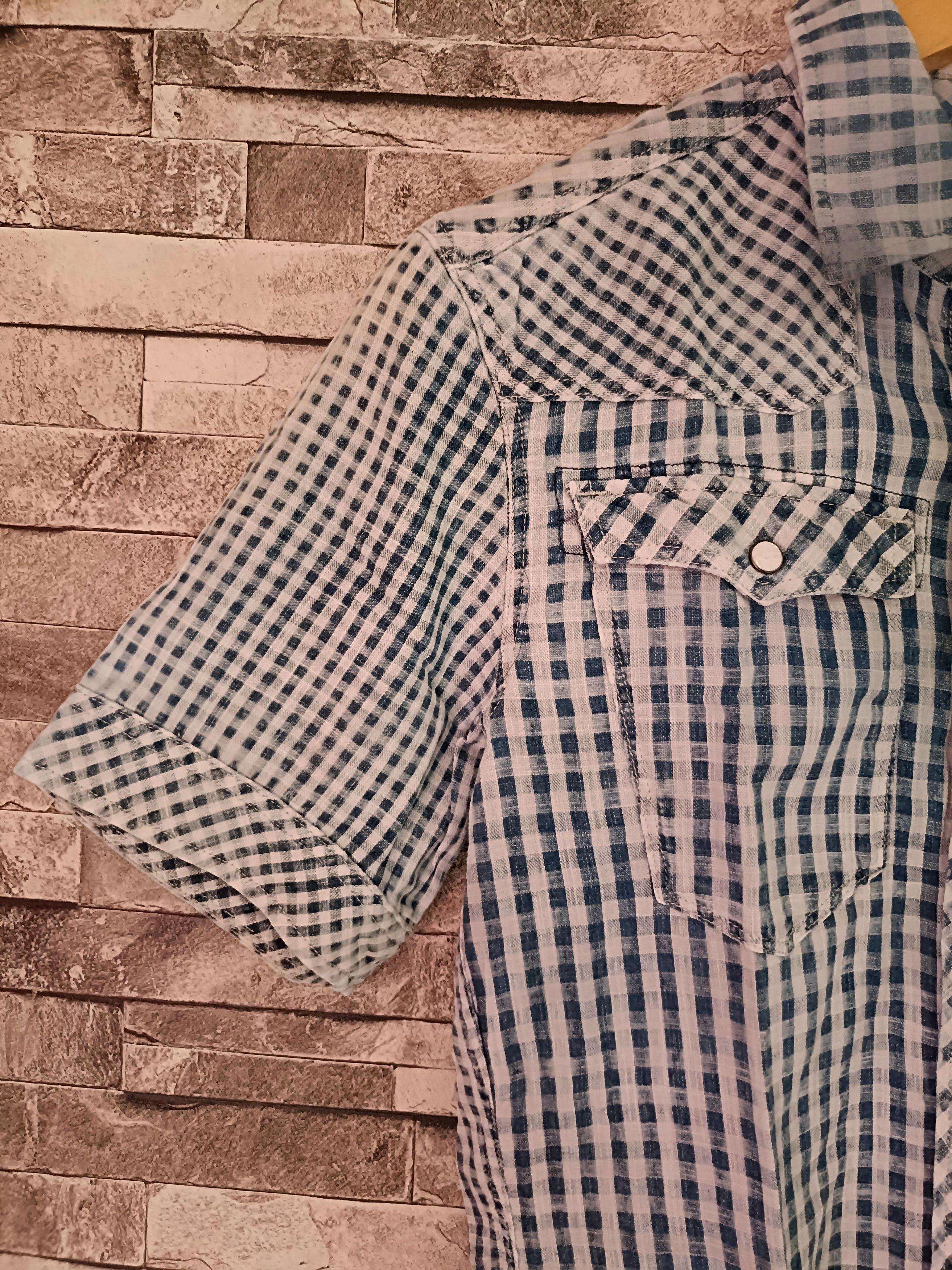 G-Star × Vintage Vintage g star raw gingham shirt Size US XXS / EU 40 - 3 Thumbnail