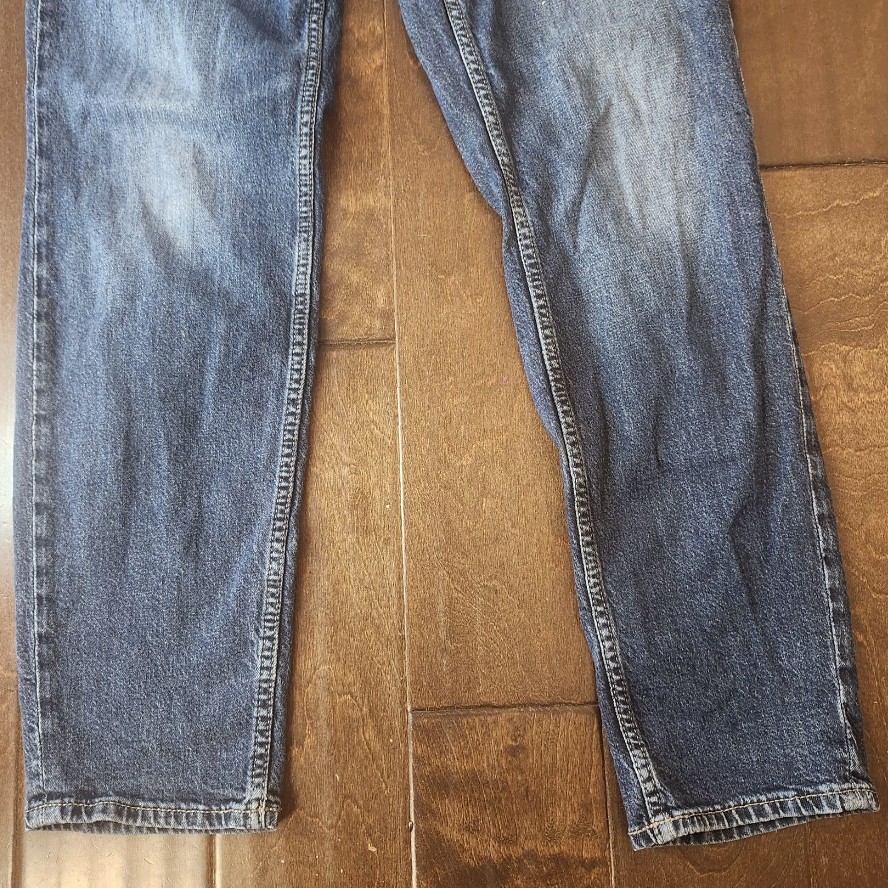 Old Navy Old Navy Jeans Mens 30x30 Athletic Taper Denim Dark Wash 5-Pocket Zip Button Size US 30 / EU 46 - 3 Thumbnail