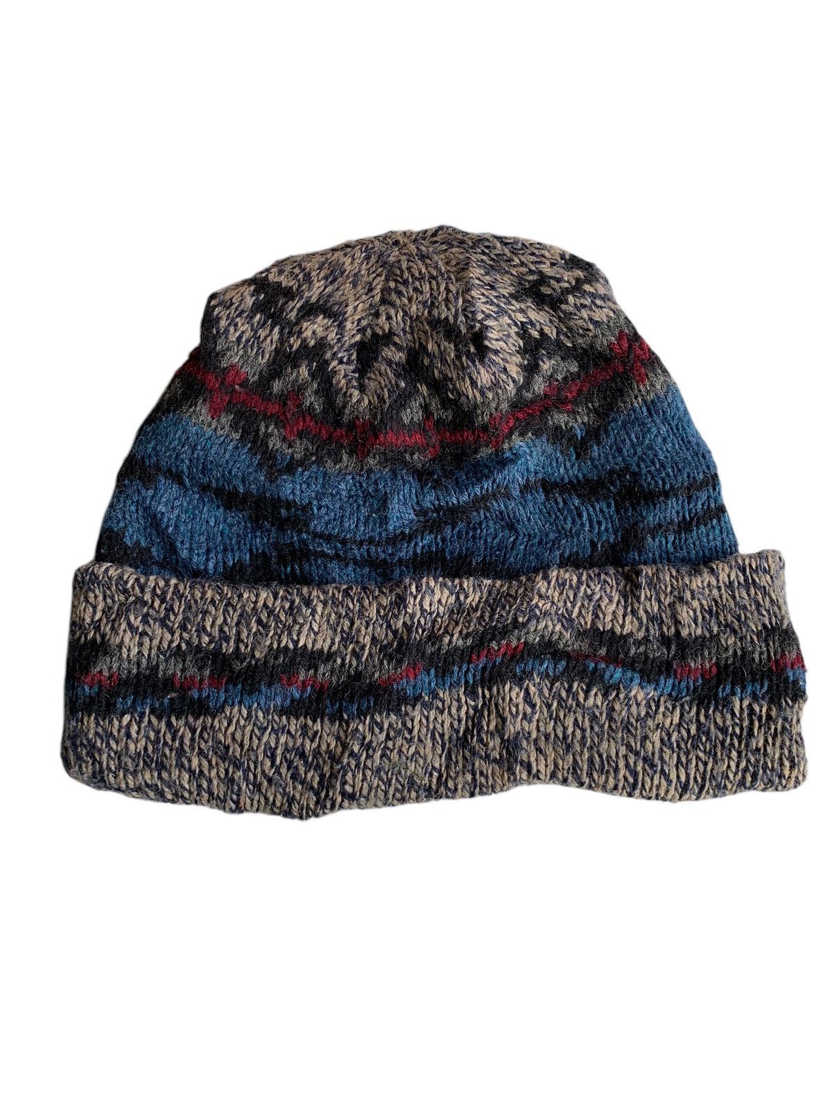Japanese Brand × Kapital × Vintage Knitted Made In Usa Rare Design Winter Session Beanie Hats Size ONE SIZE - 2 Thumbnail