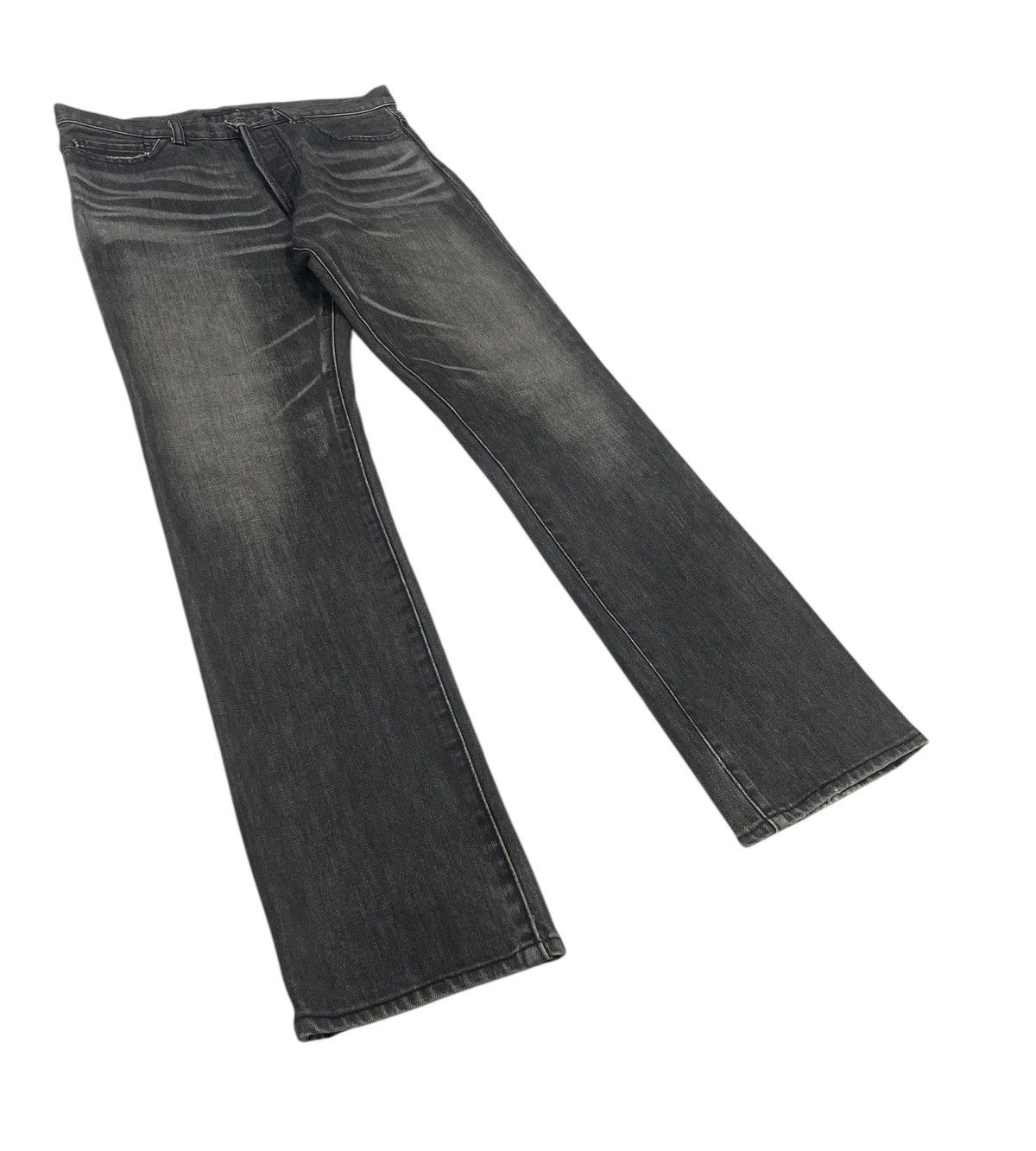 If Six Was Nine NoID Japan Faded Black Jeans Numbernine Style Size US 30 / EU 46 - 2 Thumbnail