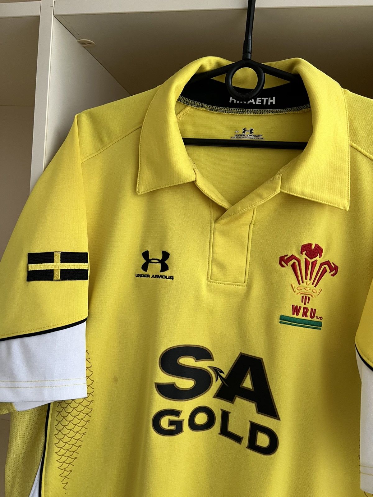 Under Armour Under Armour Wales Wru Rugby Jersey Size L Size US L / EU 52-54 / 3 - 4 Thumbnail