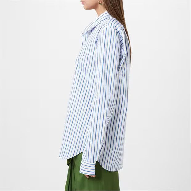 Dries Van Noten o1g2r1mq1024 Shirt in Light Blue Size XS / US 0-2 / IT 36-38 - 4 Thumbnail