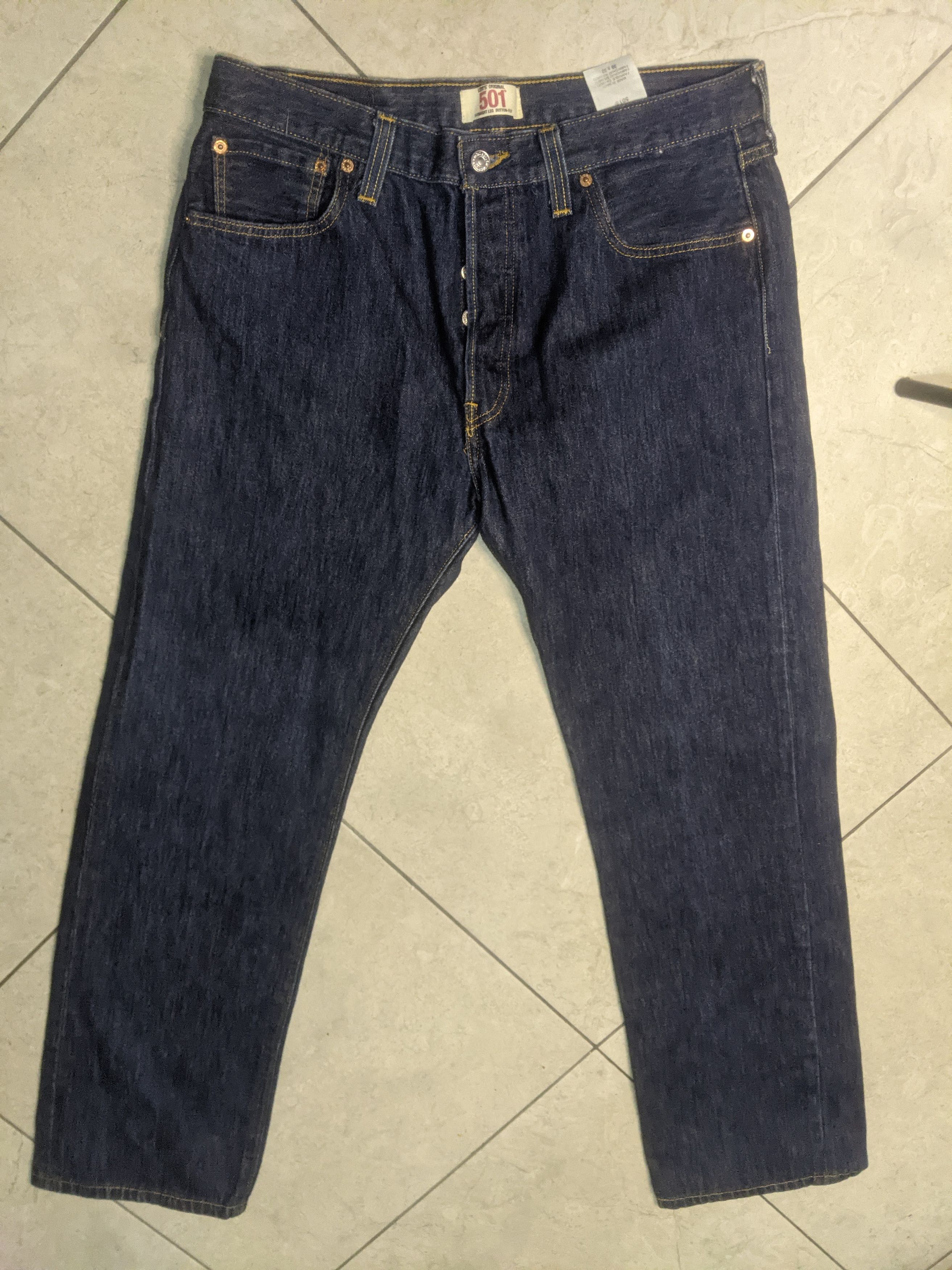 Levi's Levis 501 Straight Leg Button Fly Size US 36 / EU 52 - 1 Thumbnail