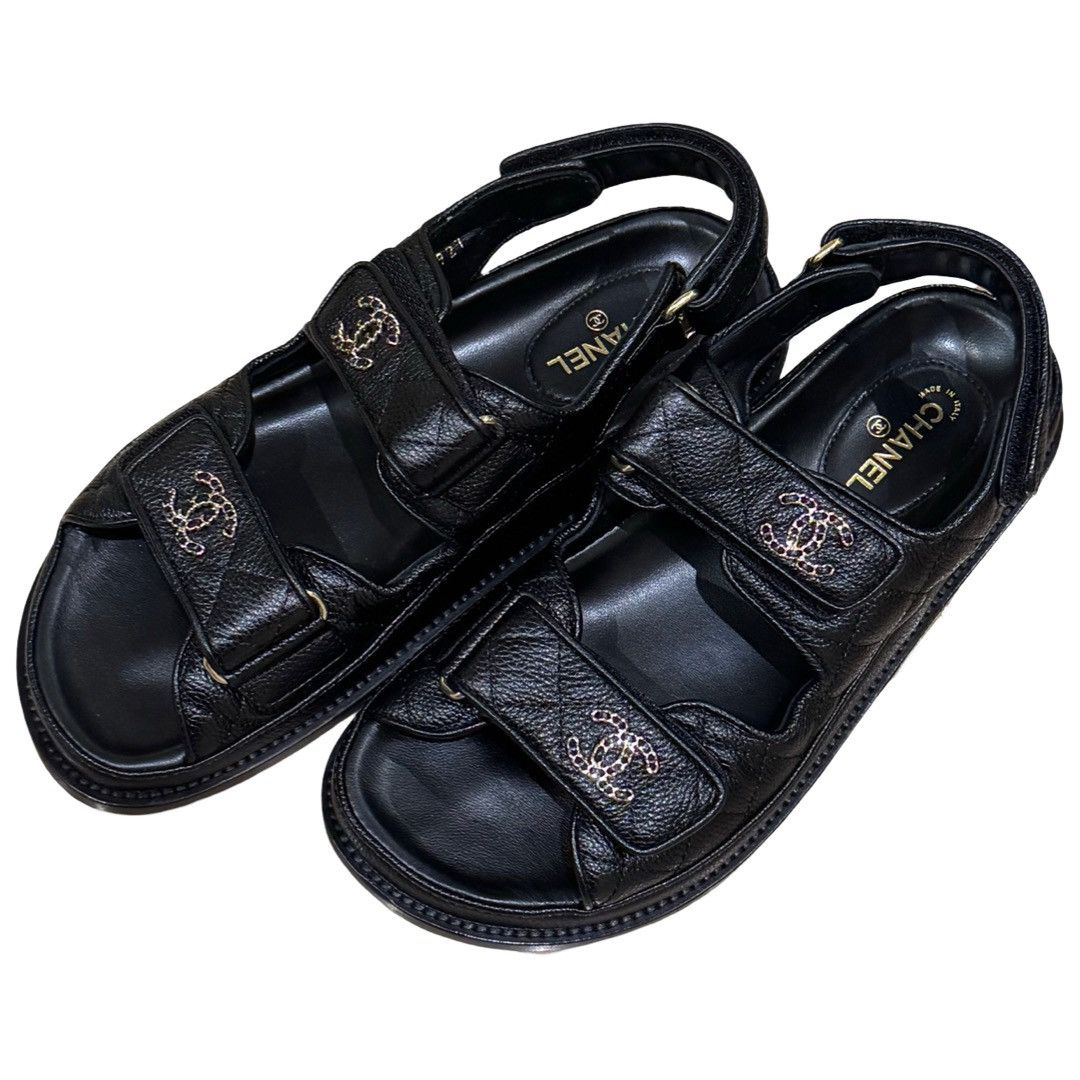 Chanel Dad sandals Size US 6 / IT 36 - 1 Thumbnail