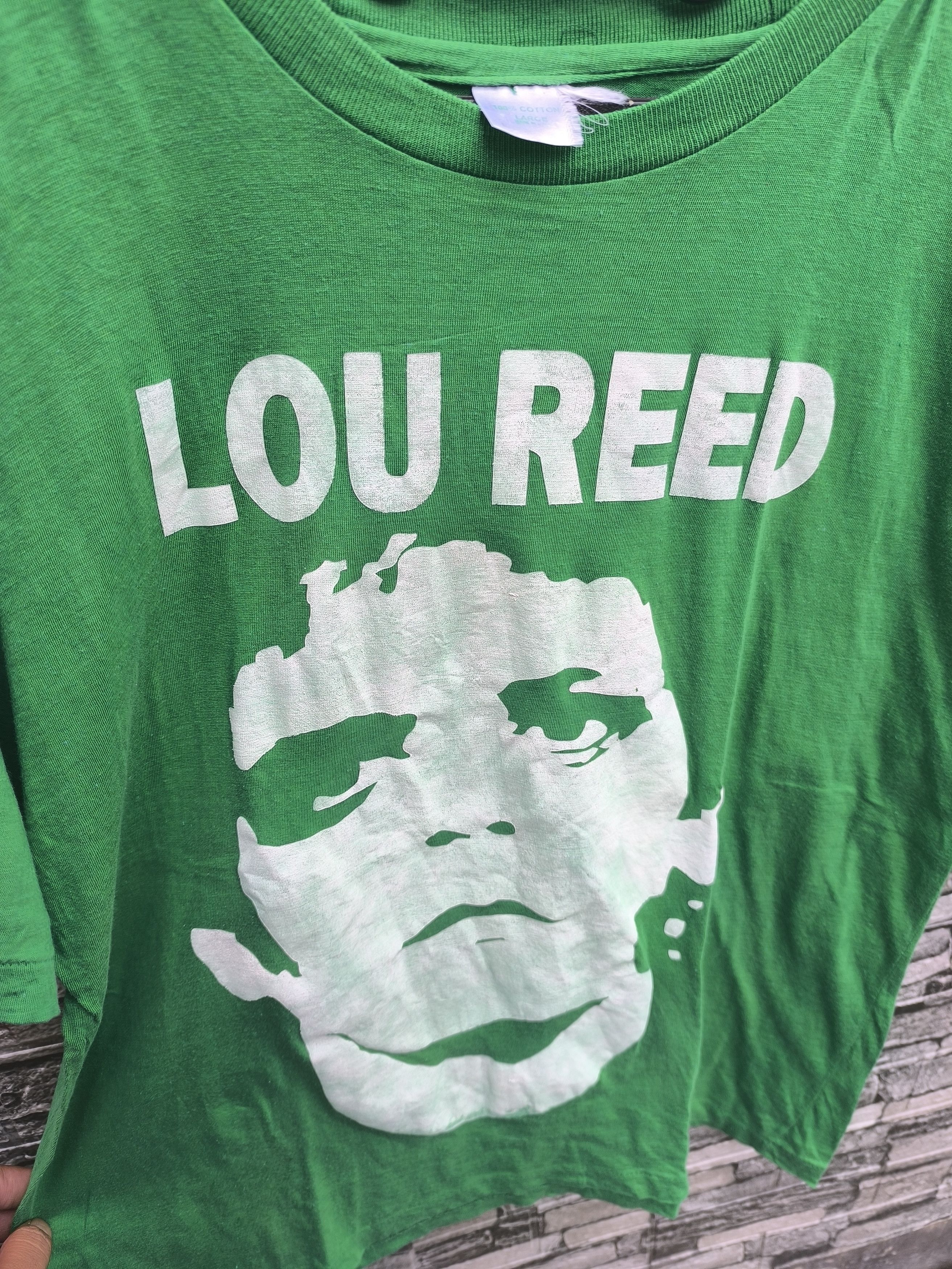 Band Tees Lou Reed Size US L / EU 52-54 / 3 - 3 Thumbnail