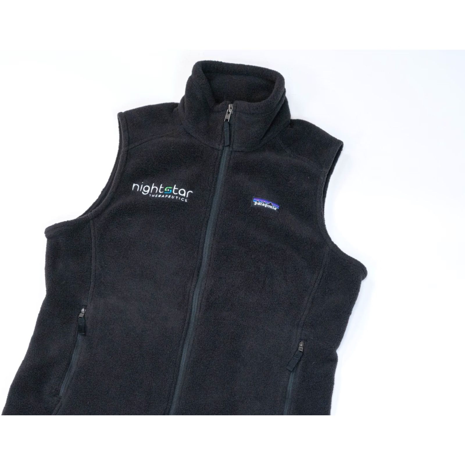 Patagonia VINTAGE Patagonia Synchilla Vest Womens Large Black Full Zip Fleece Outdoors Hiking Logo Size L / US 10 / IT 46 - 2 Thumbnail
