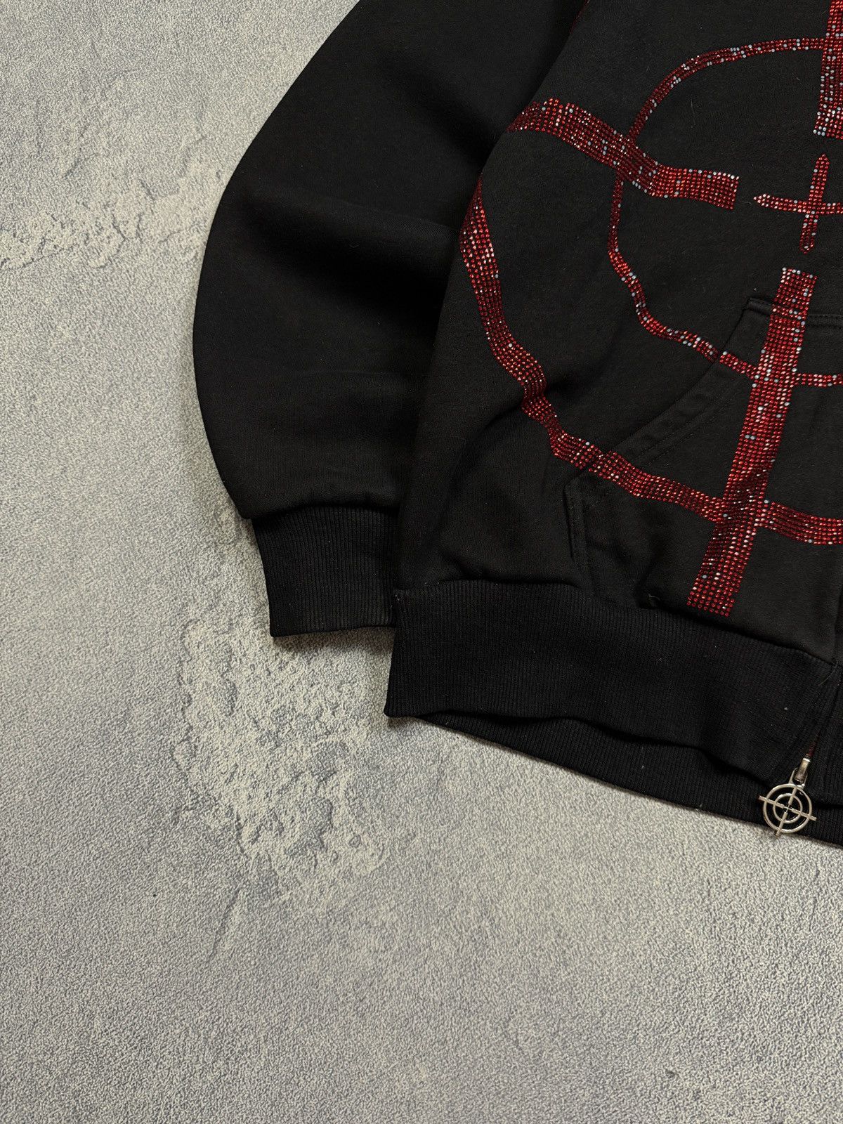 Named Collective Named Collective Mission Zip Hoodie Black/Red Target Size US XS / EU 42 / 0 - 4 Thumbnail