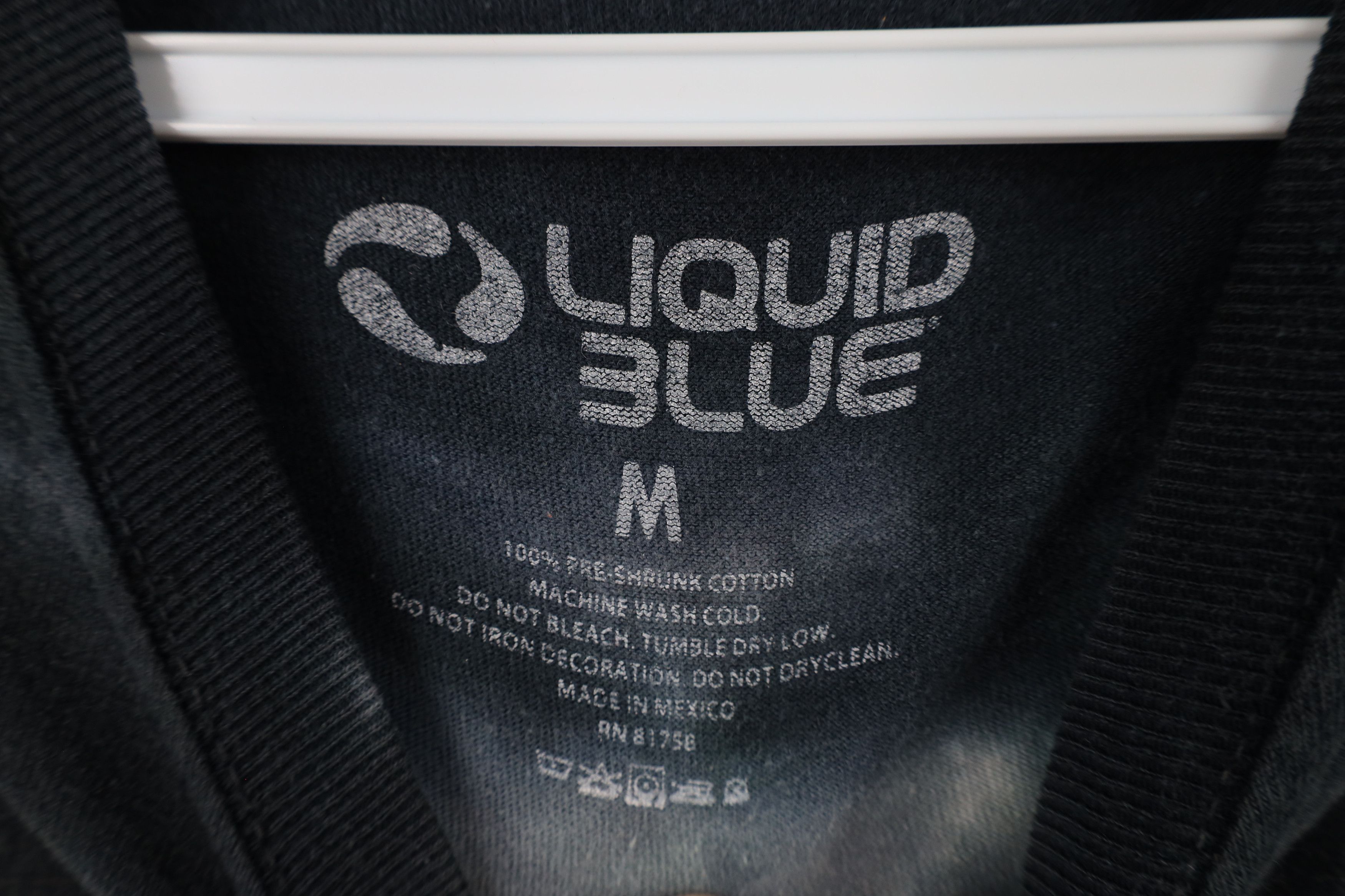 Liquid Blue × Vintage Y2K Liquid Blue For Those About To Rock ACDC Band T-Shirt Size US M / EU 48-50 / 2 - 6 Thumbnail