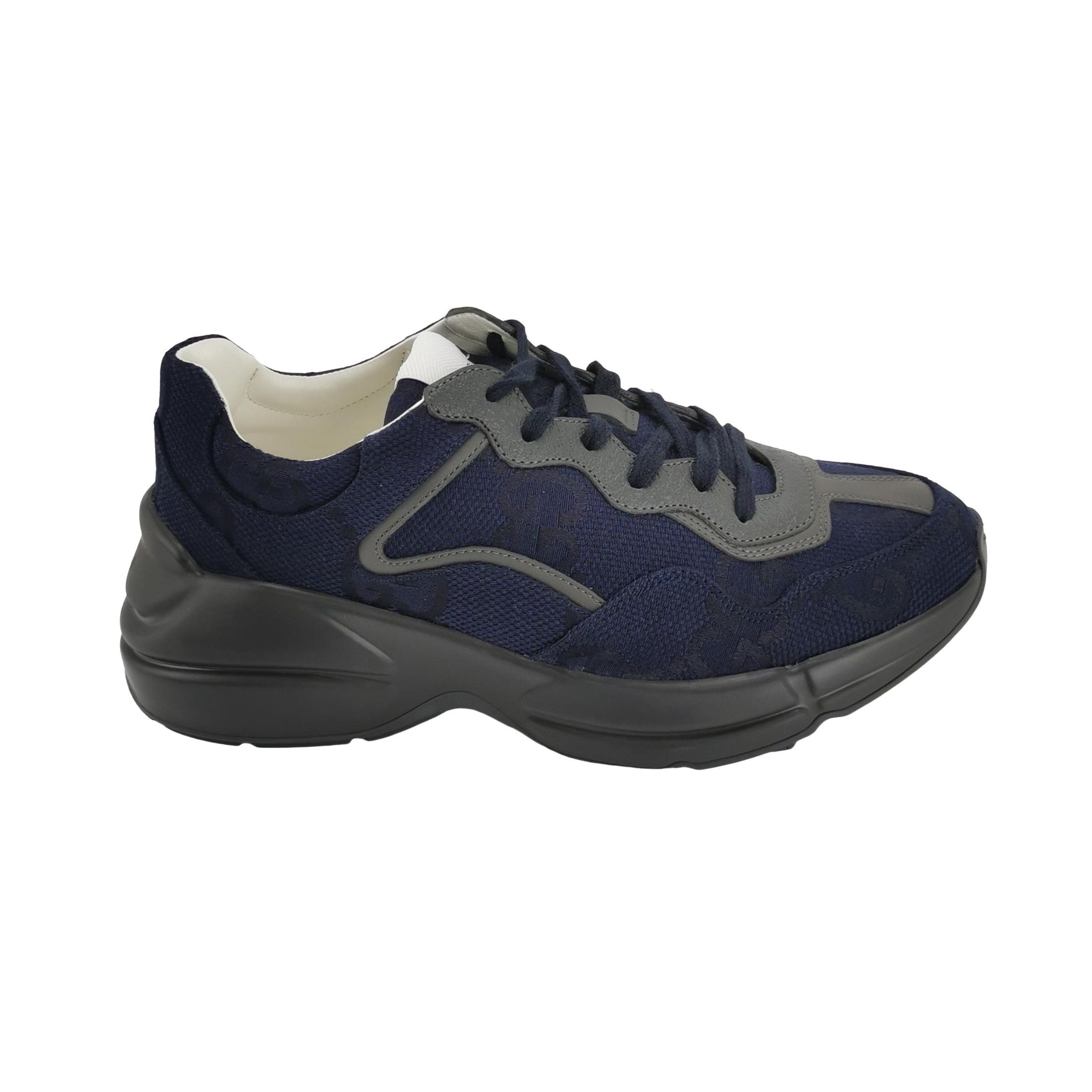Gucci Gucci Blue Rhyton Sneakers EU 40 Size US 7 / EU 40 - 1 Thumbnail