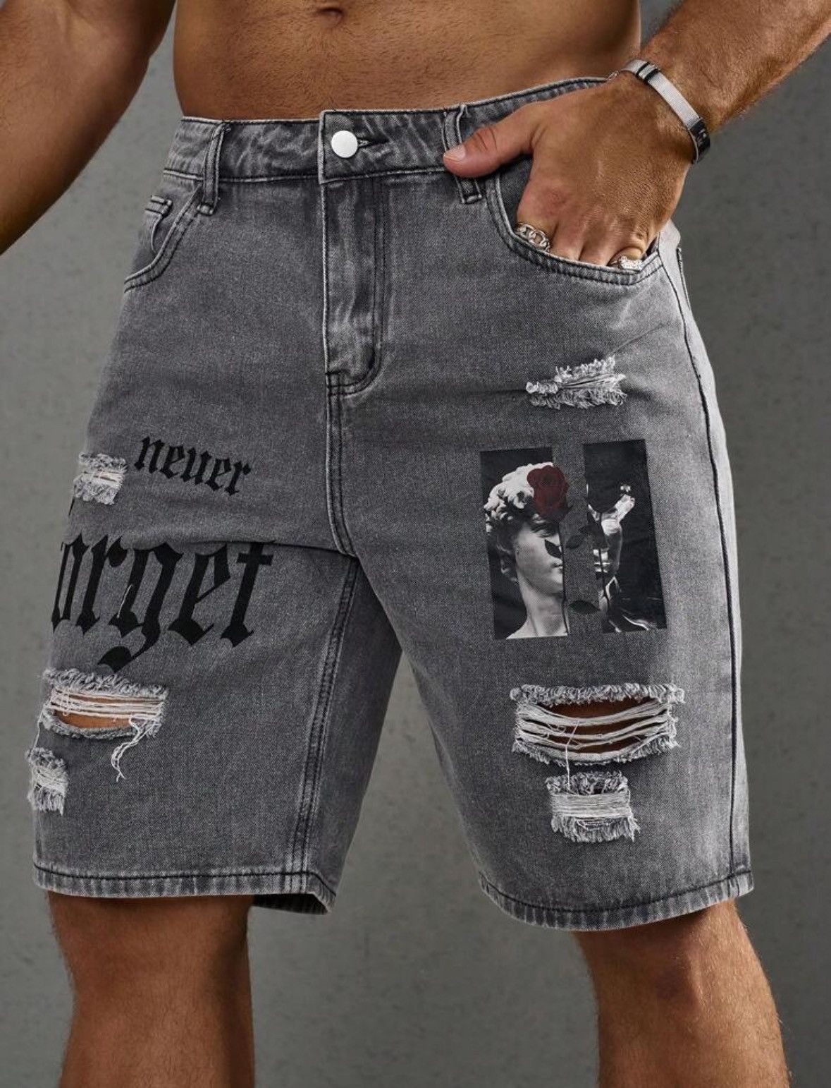 Other × Vintage City Drip Shorts 🌆 All Sizes Size US 38 / EU 54 - 1 Thumbnail